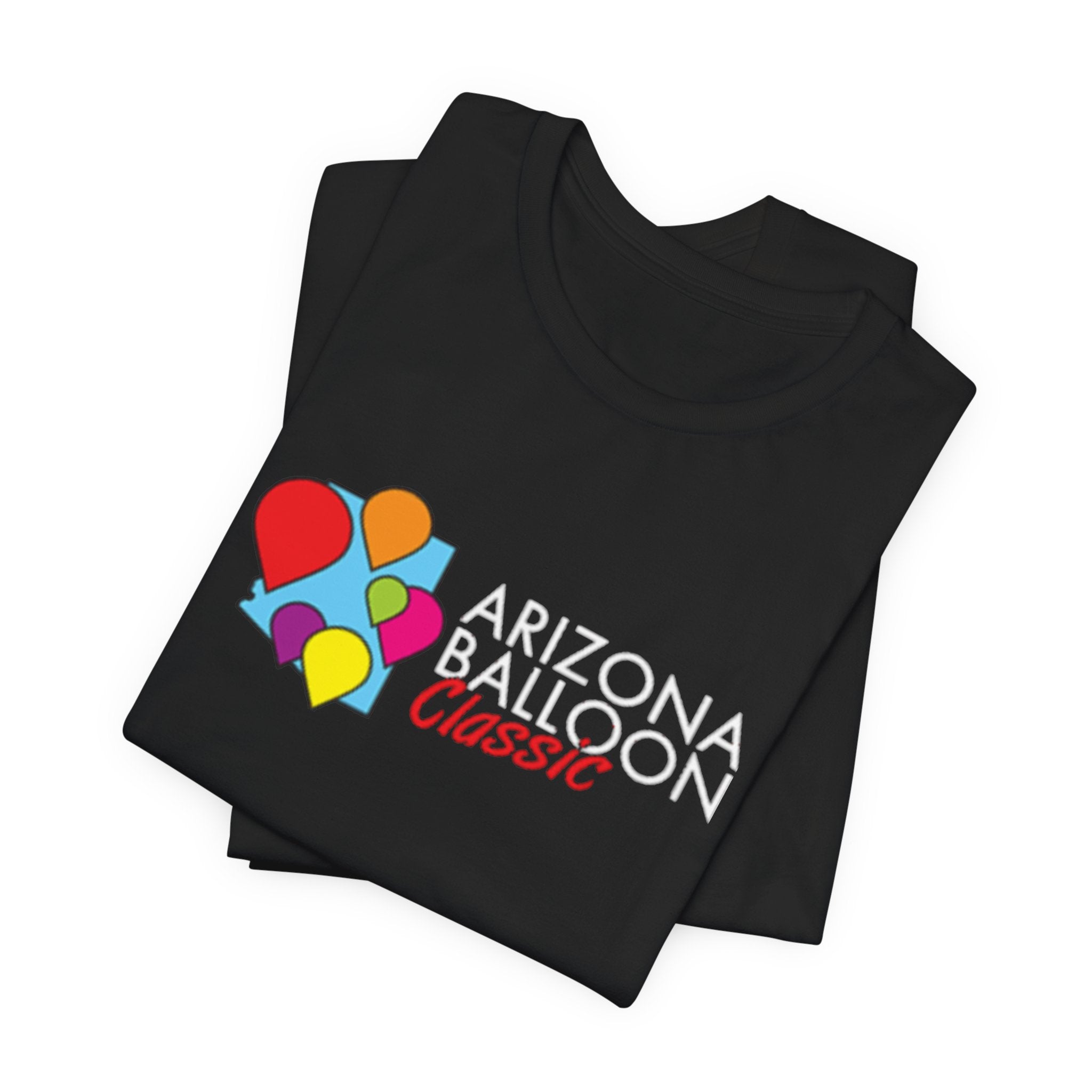 T-Shirt — 'Classic' Colorful Balloons Graphic Tee