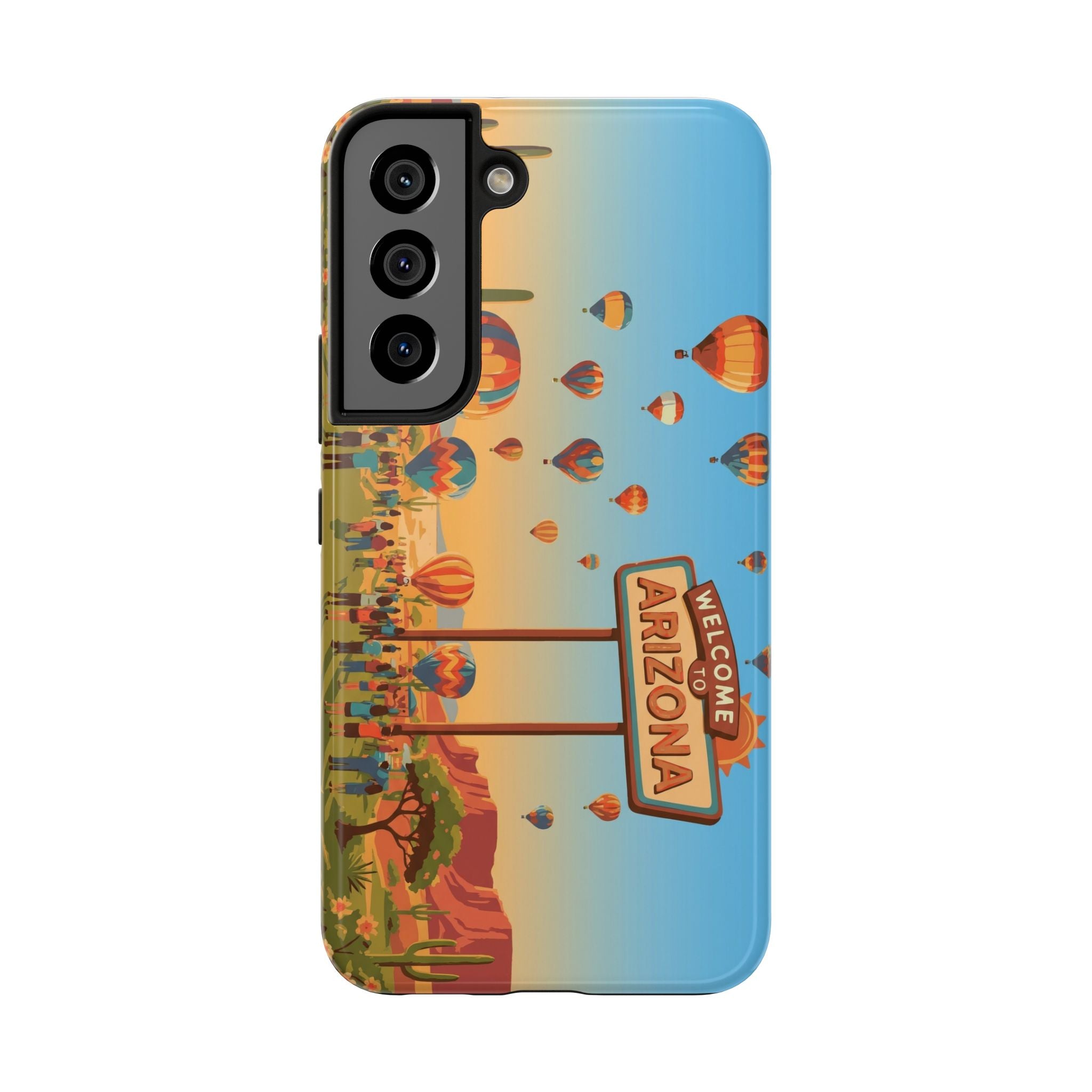 Welcome to Arizona Hot Air Balloon Tough Phone Case