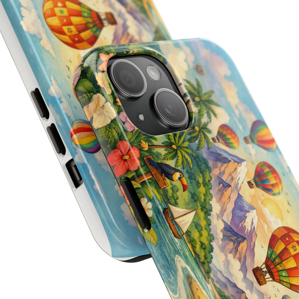 Hot Air Balloon Adventure Tough Phone Case