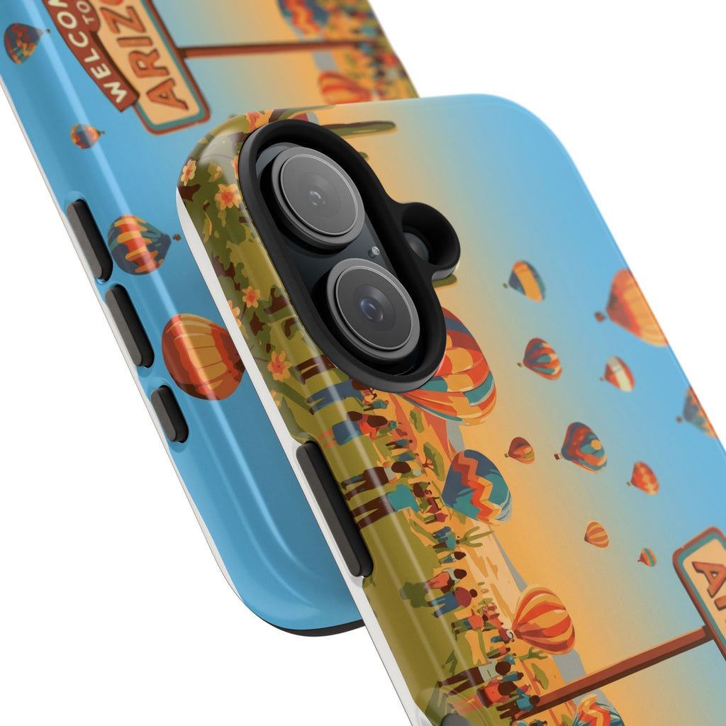 Welcome to Arizona Hot Air Balloon Tough Phone Case