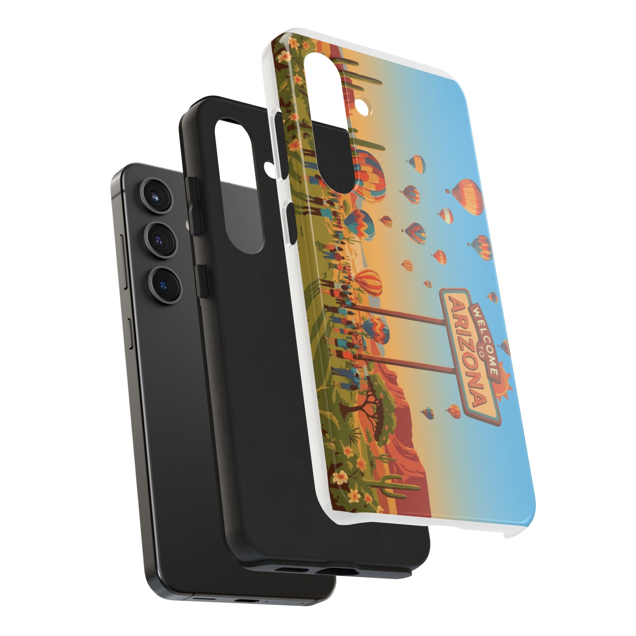 Welcome to Arizona Hot Air Balloon Tough Phone Case