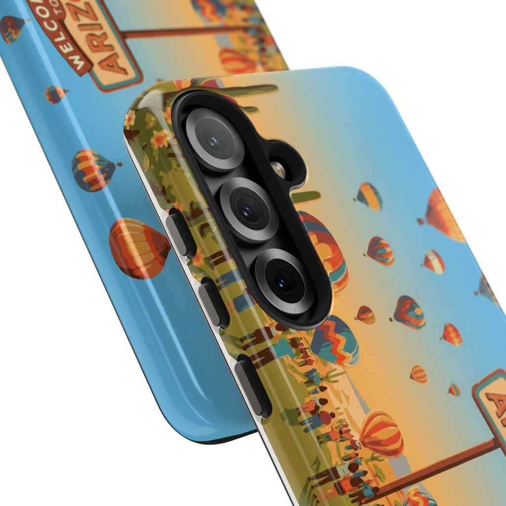 Welcome to Arizona Hot Air Balloon Tough Phone Case