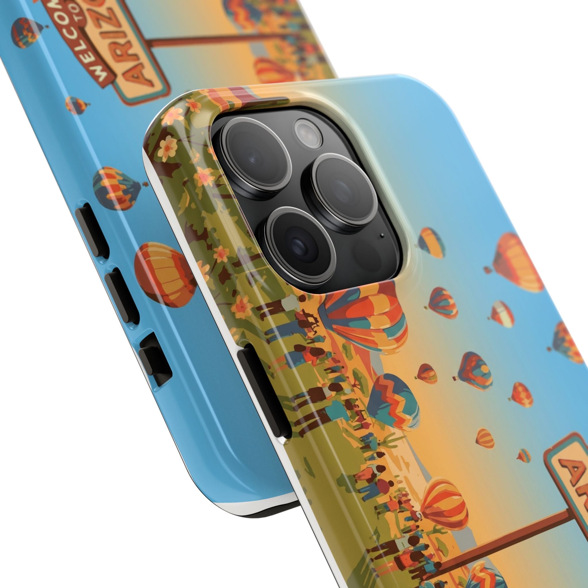 Welcome to Arizona Hot Air Balloon Tough Phone Case