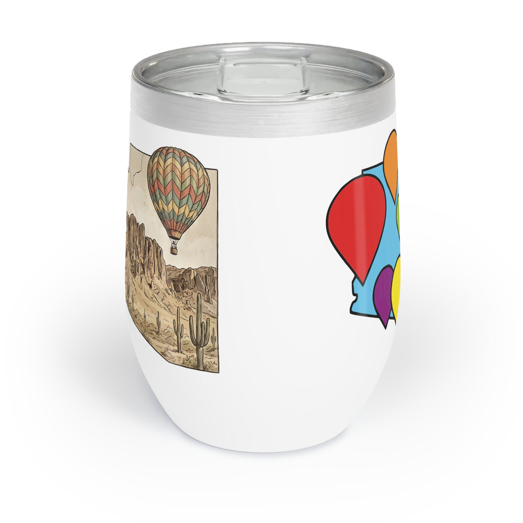 Arizona Balloon Classic Chill Wine Tumbler