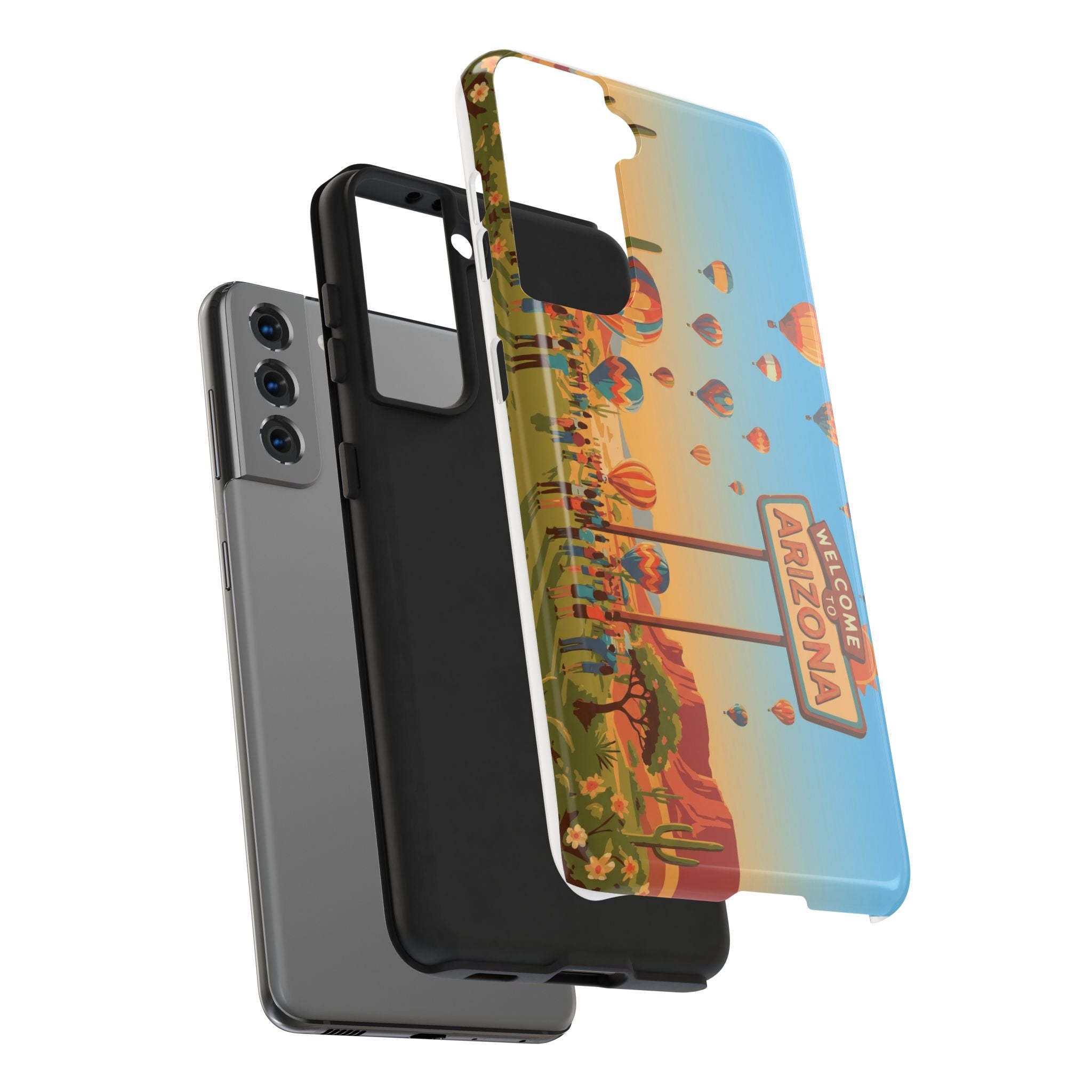 Welcome to Arizona Hot Air Balloon Tough Phone Case