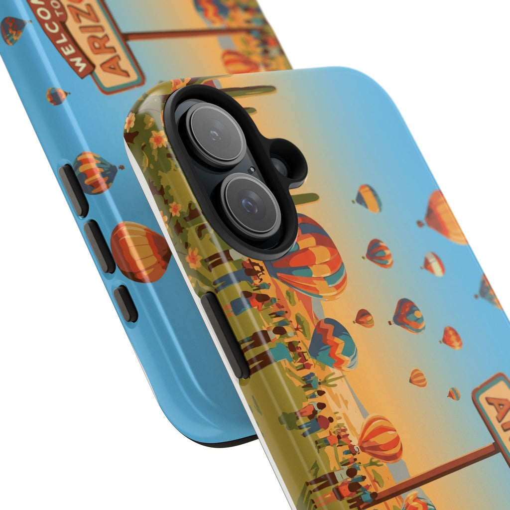 Welcome to Arizona Hot Air Balloon Tough Phone Case