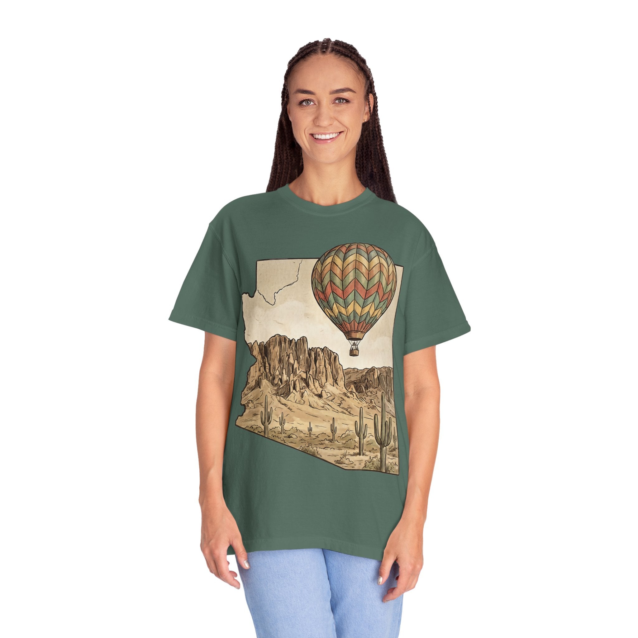 Grand Canyon Arizona Hot Air Balloon T-Shirt
