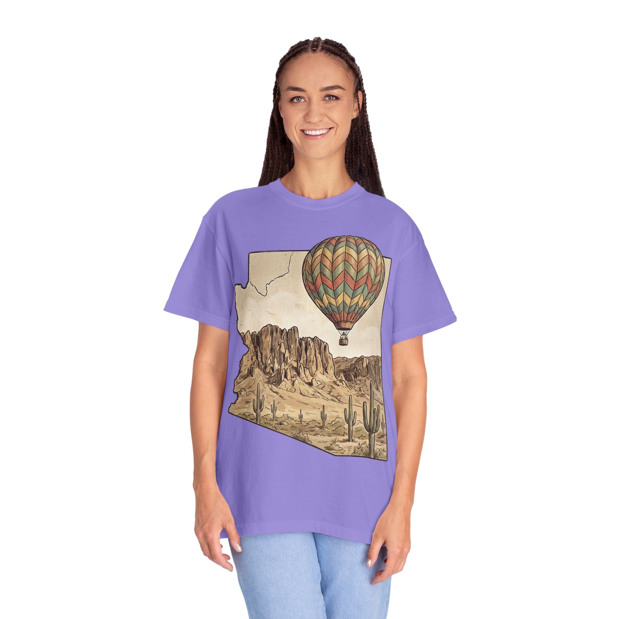 Grand Canyon Arizona Hot Air Balloon T-Shirt