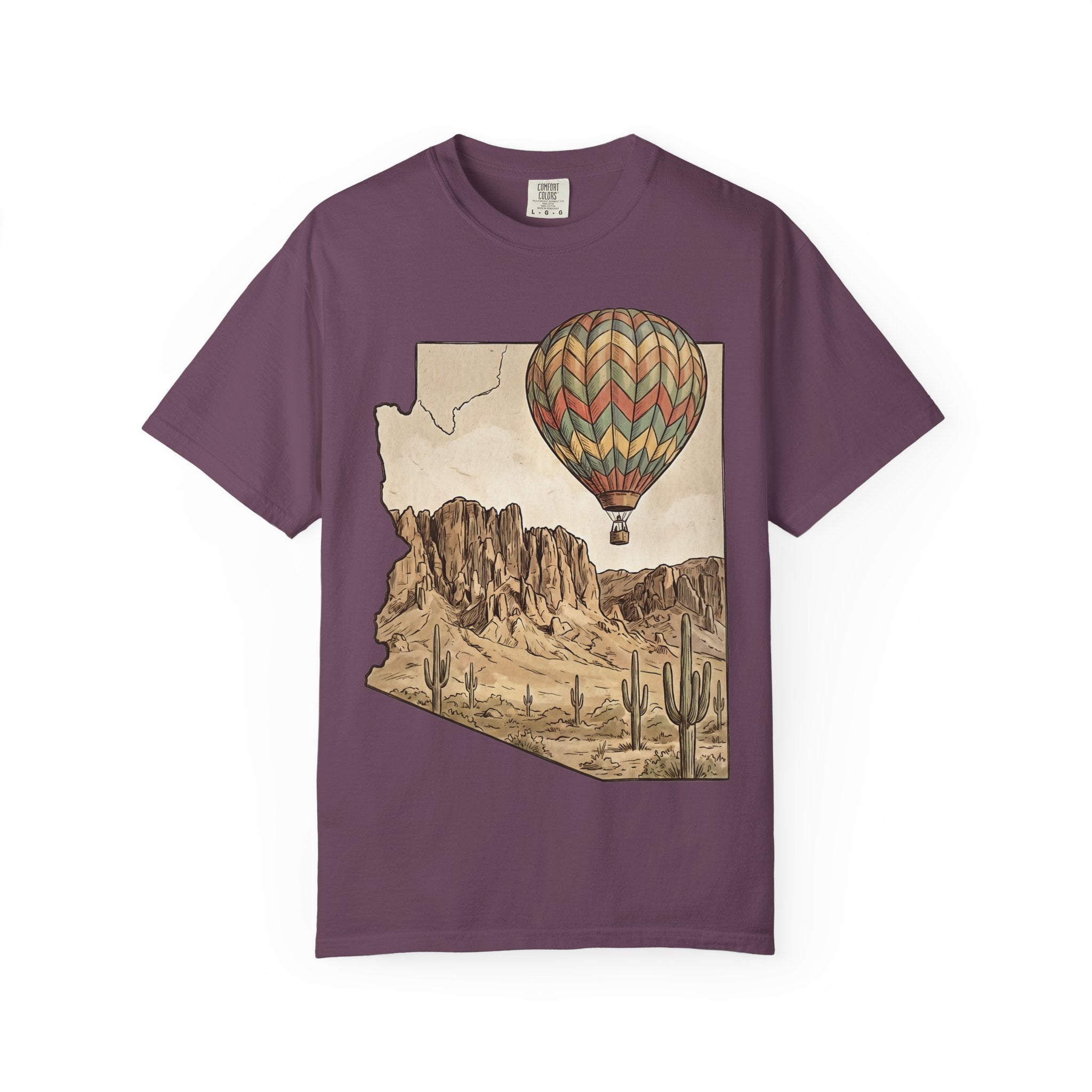 Grand Canyon Arizona Hot Air Balloon T-Shirt