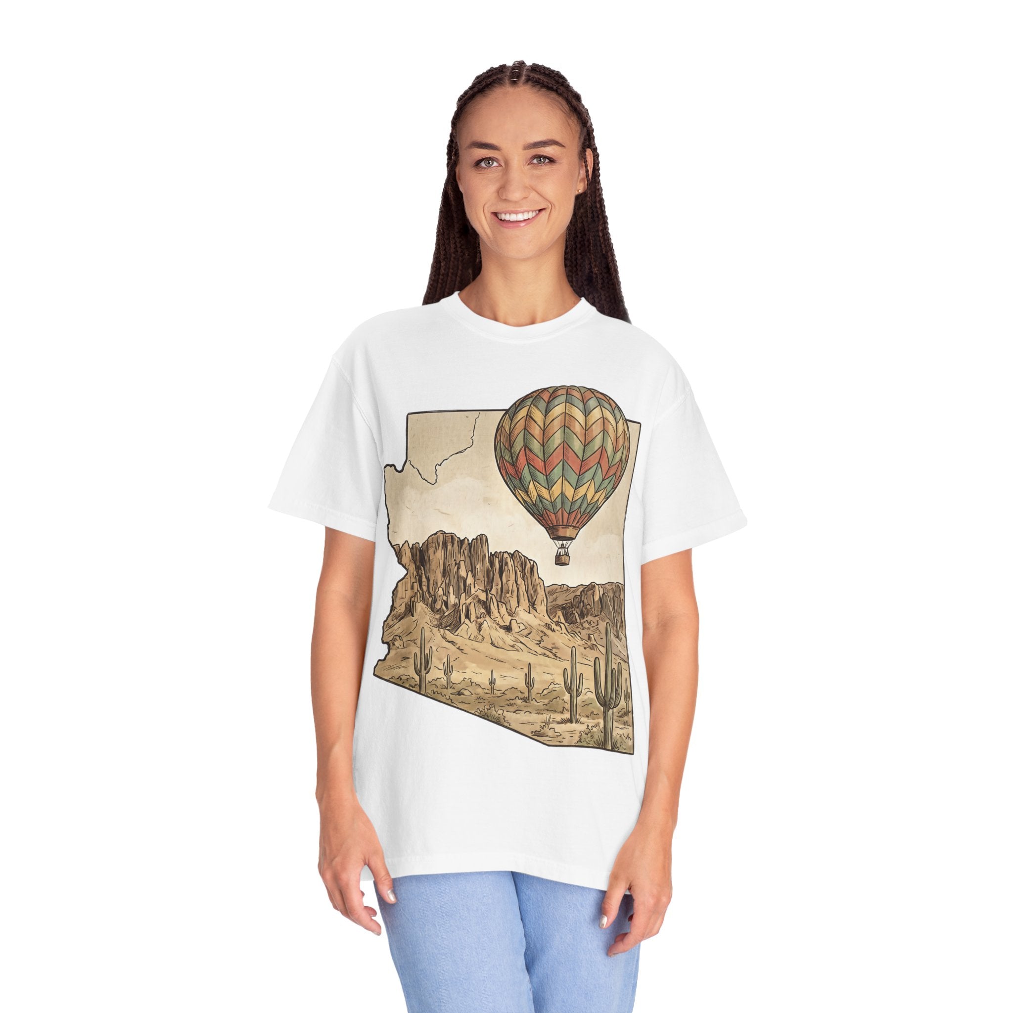 Grand Canyon Arizona Hot Air Balloon T-Shirt