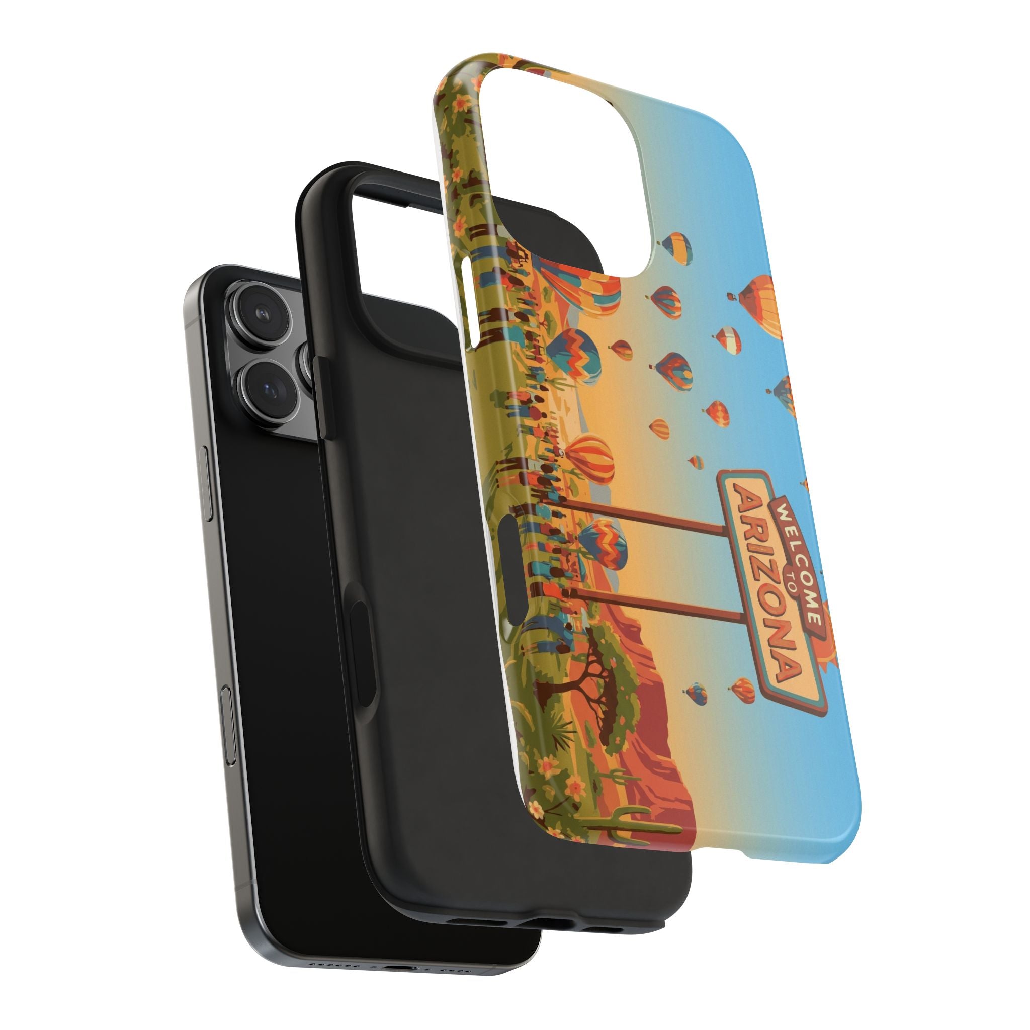 Welcome to Arizona Hot Air Balloon Tough Phone Case