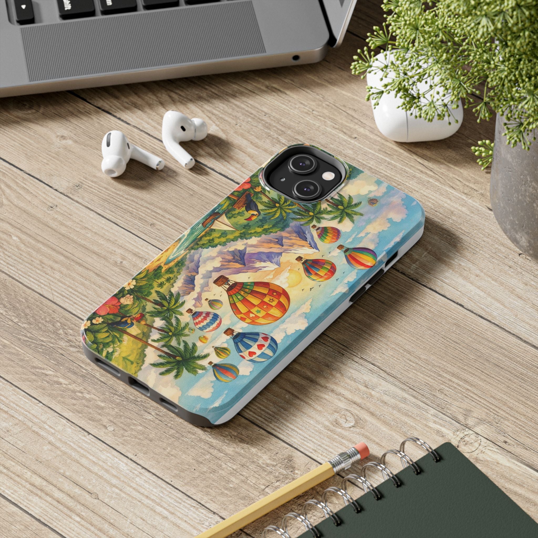 Hot Air Balloon Adventure Tough Phone Case