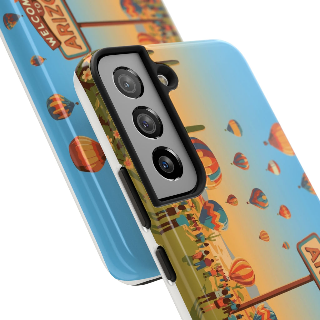 Welcome to Arizona Hot Air Balloon Tough Phone Case