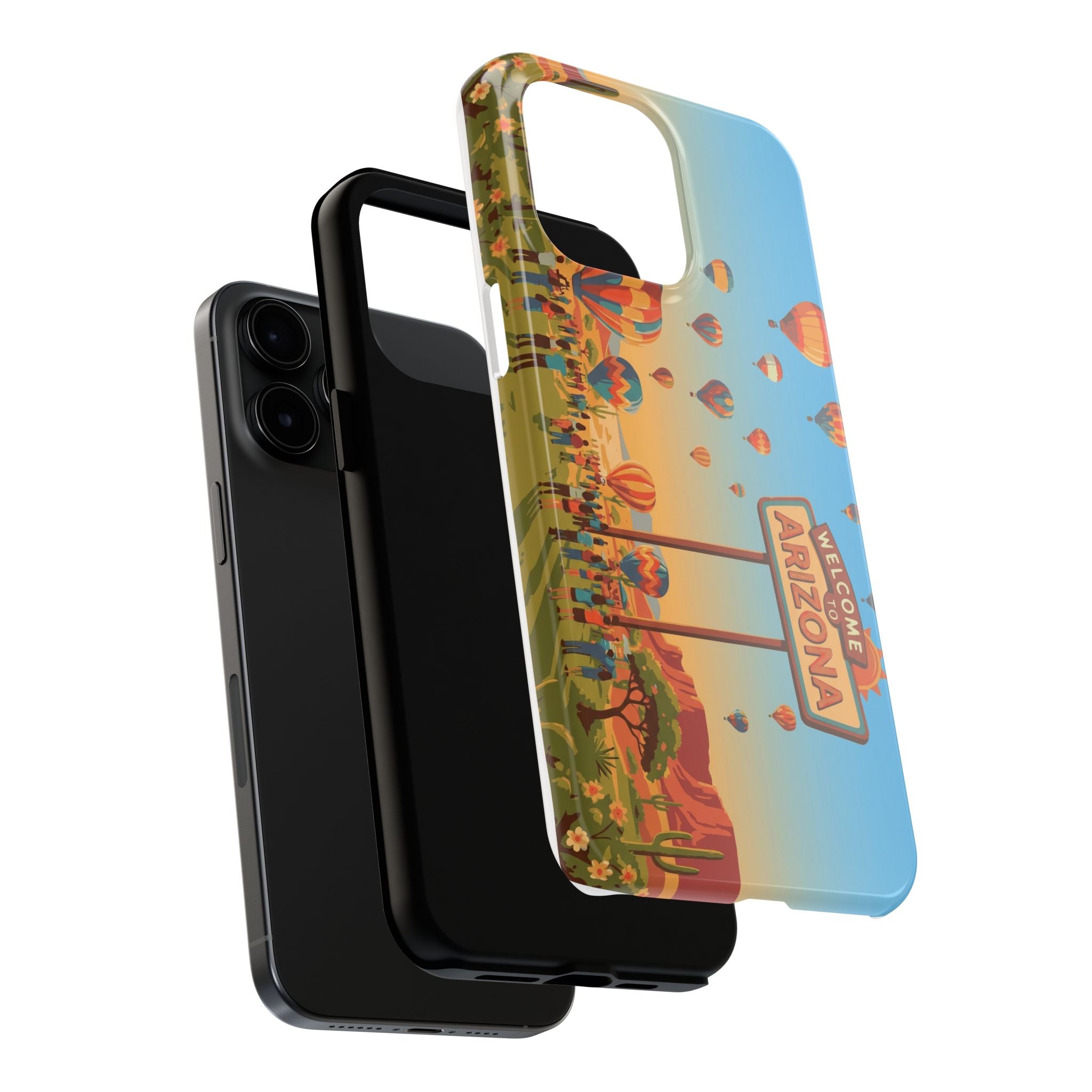 Welcome to Arizona Hot Air Balloon Tough Phone Case