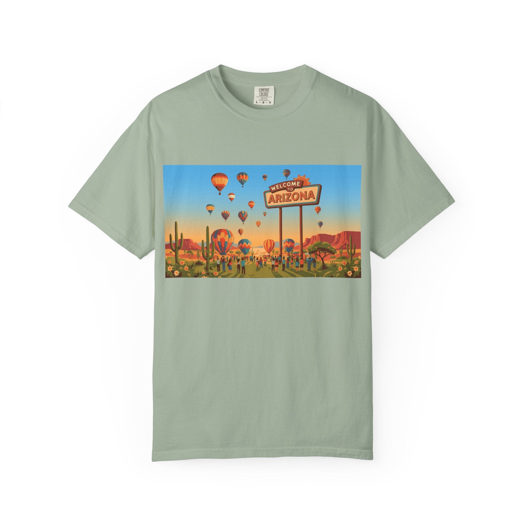 Welcome  to Arizona Hot Air Balloon T-Shirt Unisex