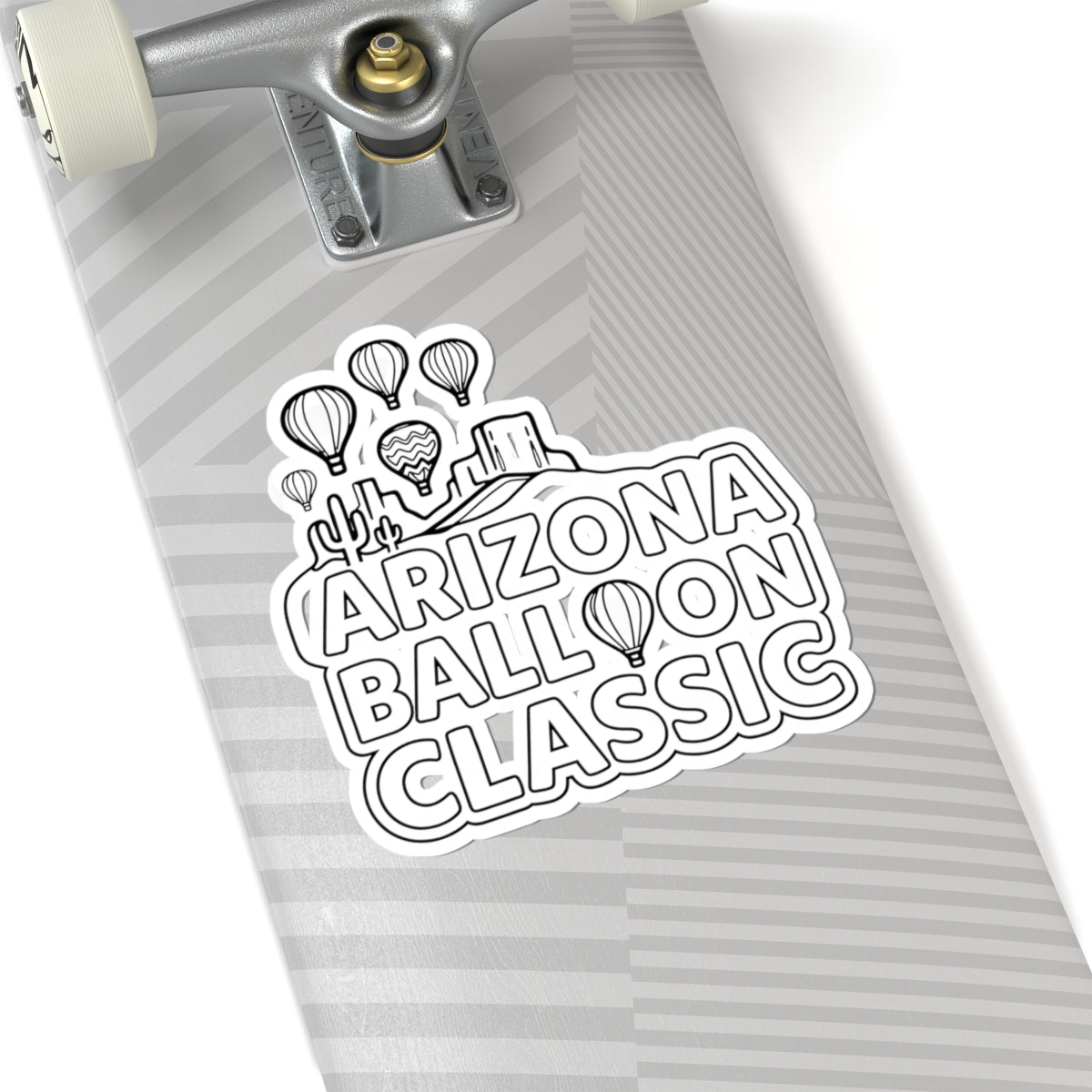 Arizona Balloon Classic Sticker — Hot Air Balloon Desert Decal (Kiss-Cut)