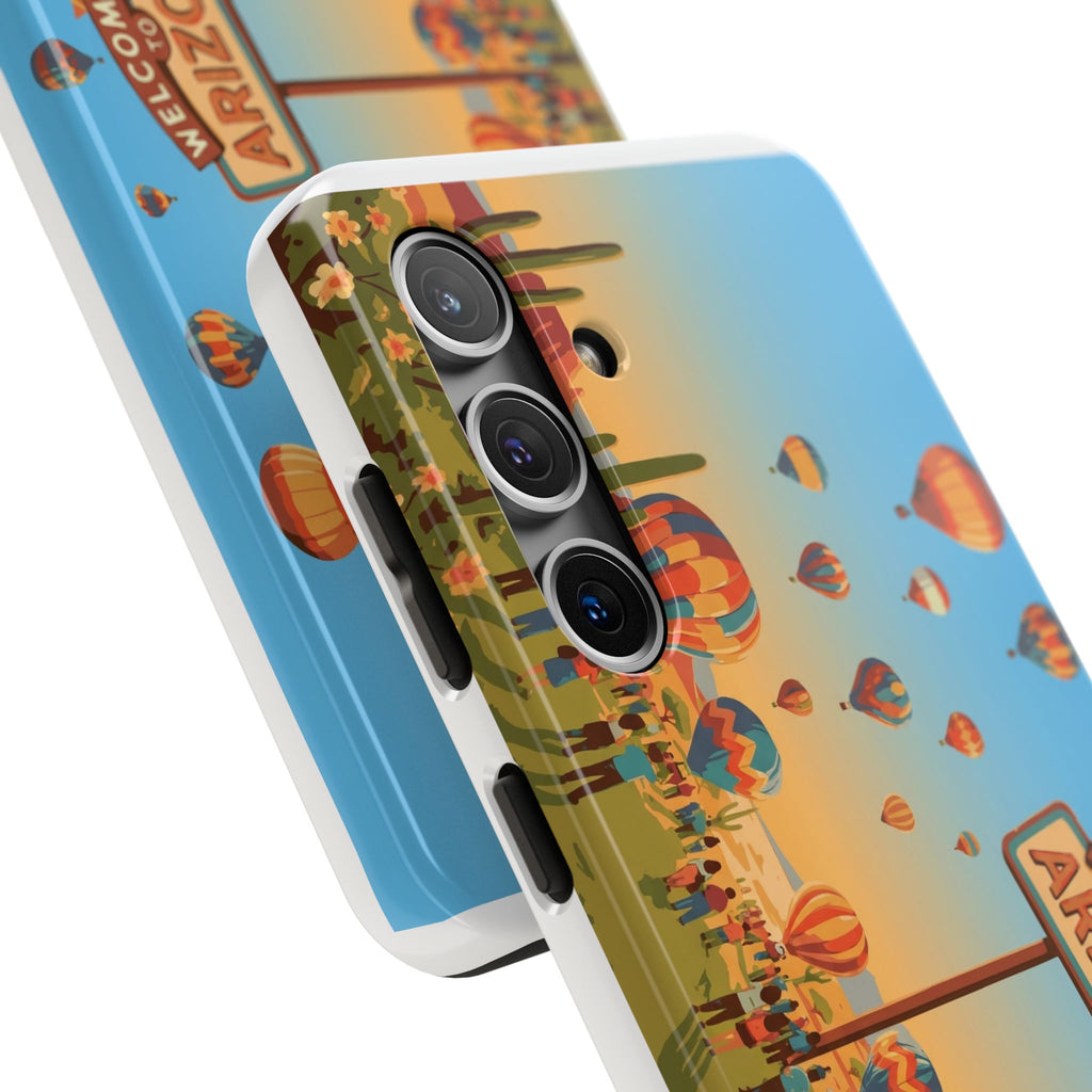 Welcome to Arizona Hot Air Balloon Tough Phone Case