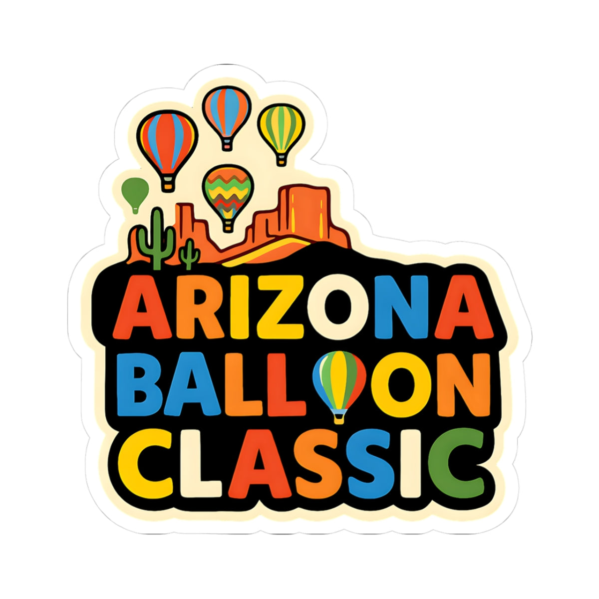 Arizona Balloon Classic (Colorful) Sticker
