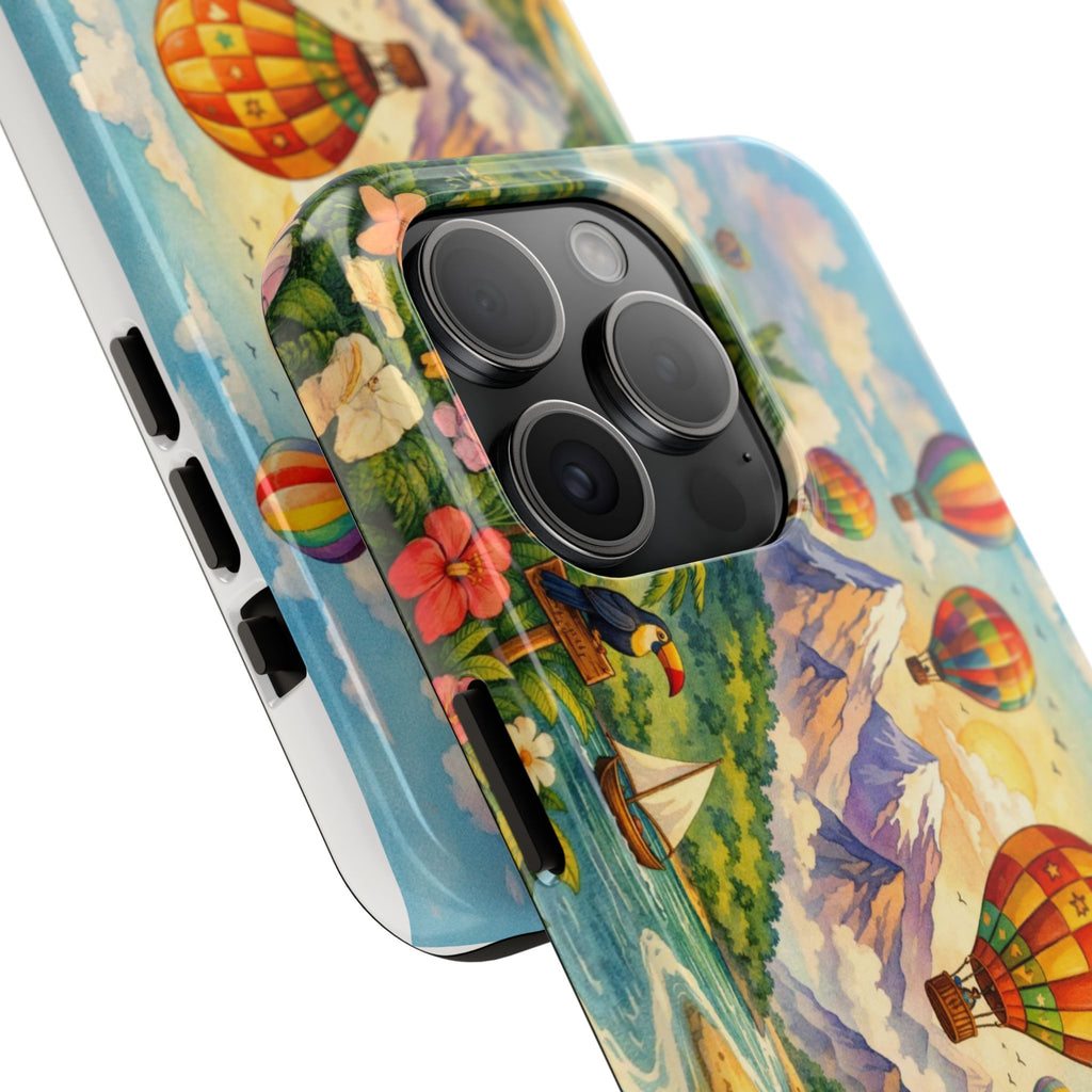 Hot Air Balloon Adventure Tough Phone Case
