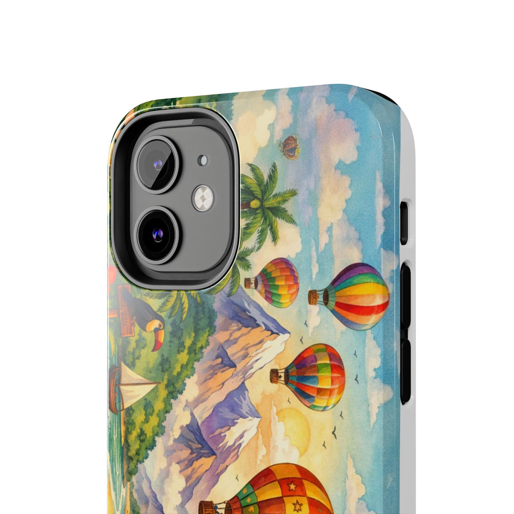 Hot Air Balloon Adventure Tough Phone Case