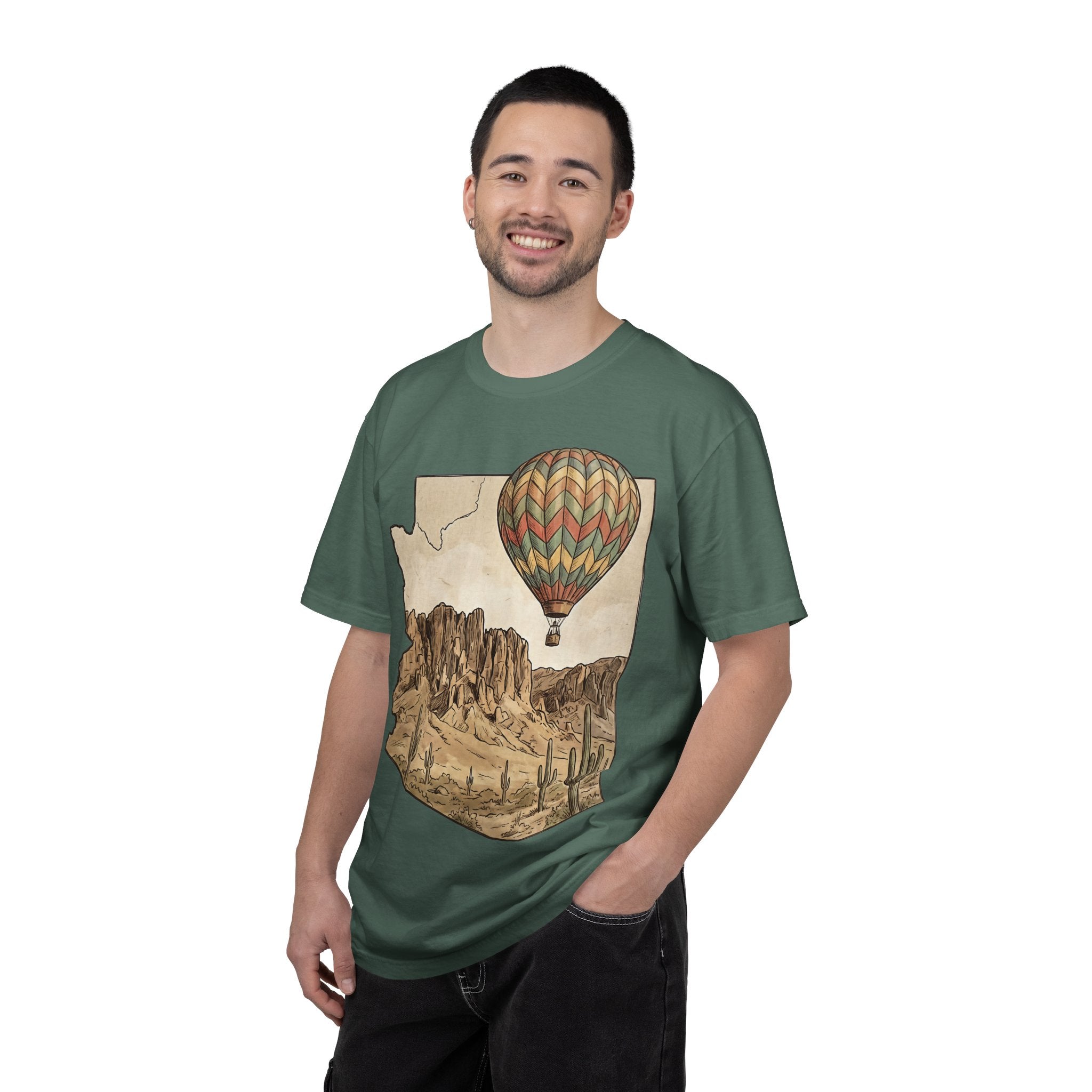Grand Canyon Arizona Hot Air Balloon T-Shirt