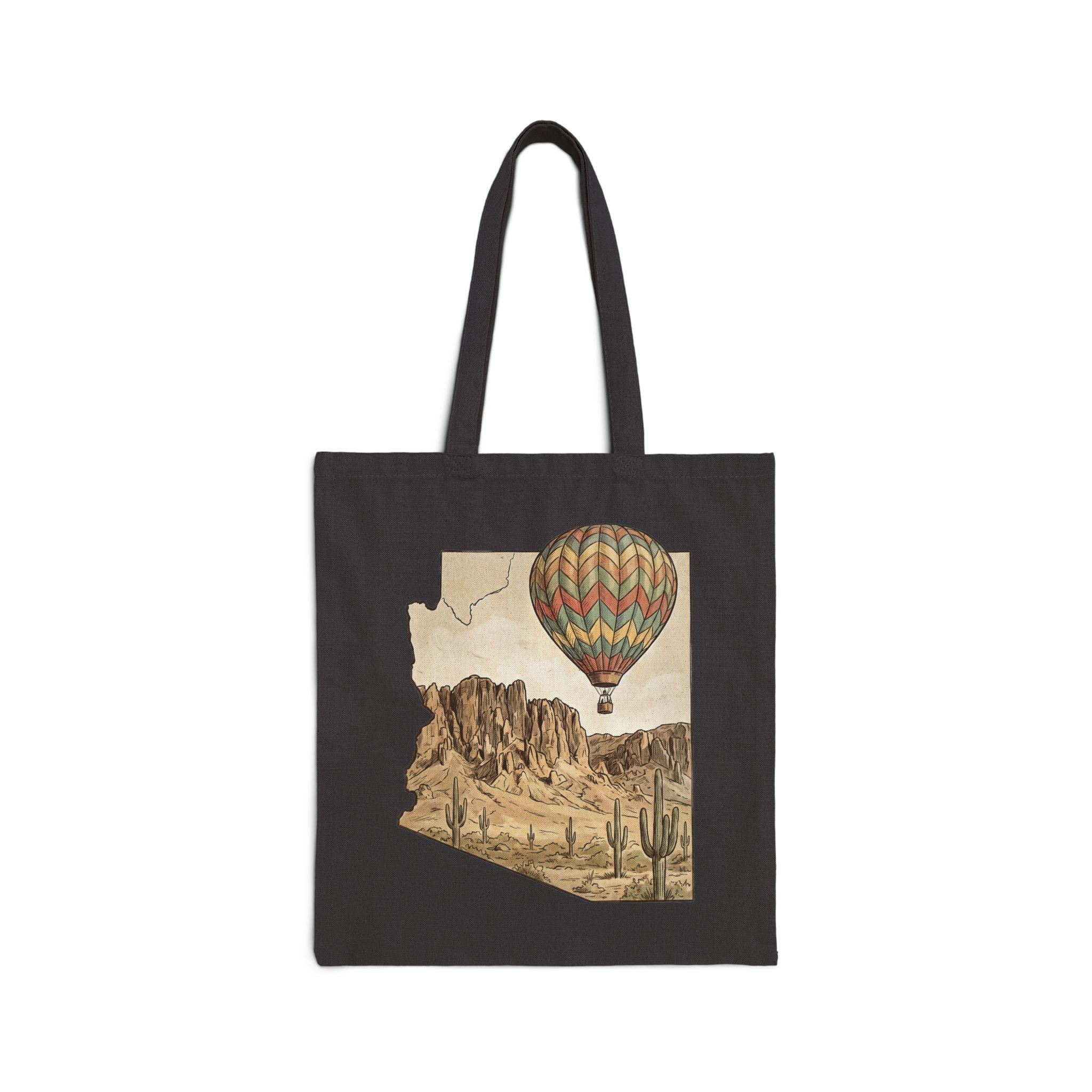 Grand Canyon Arizona Hot Air Balloon Tote Bag