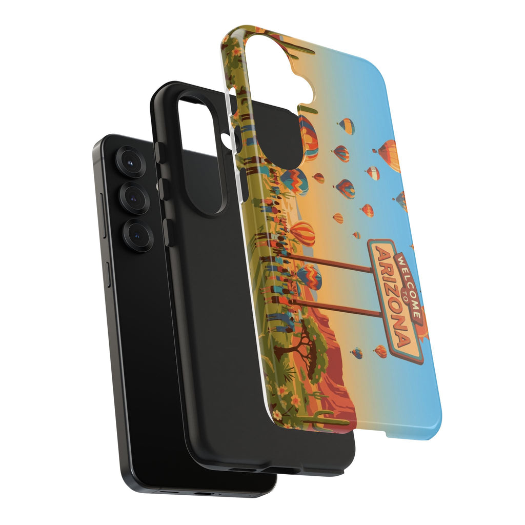 Welcome to Arizona Hot Air Balloon Tough Phone Case