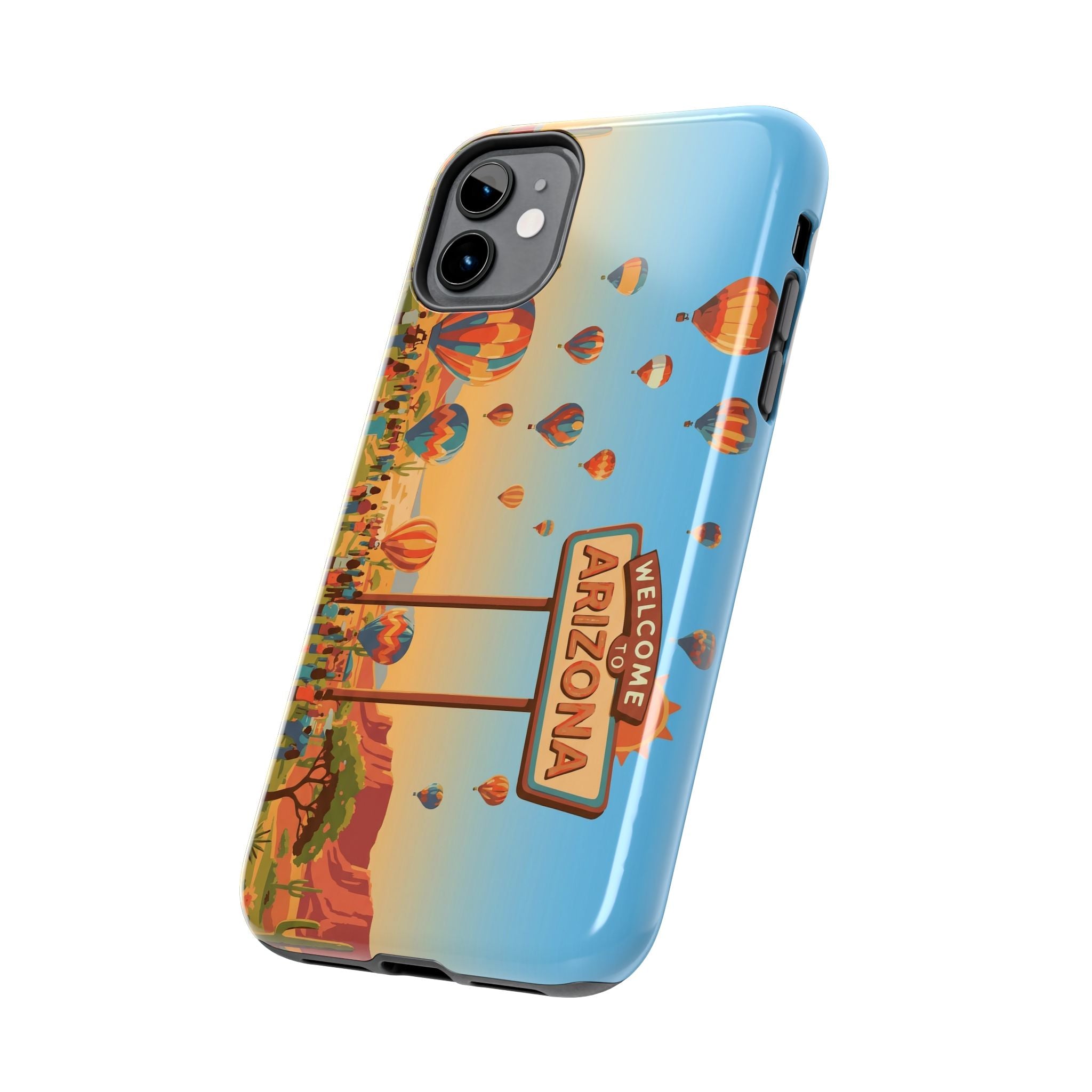 Welcome to Arizona Hot Air Balloon Tough Phone Case