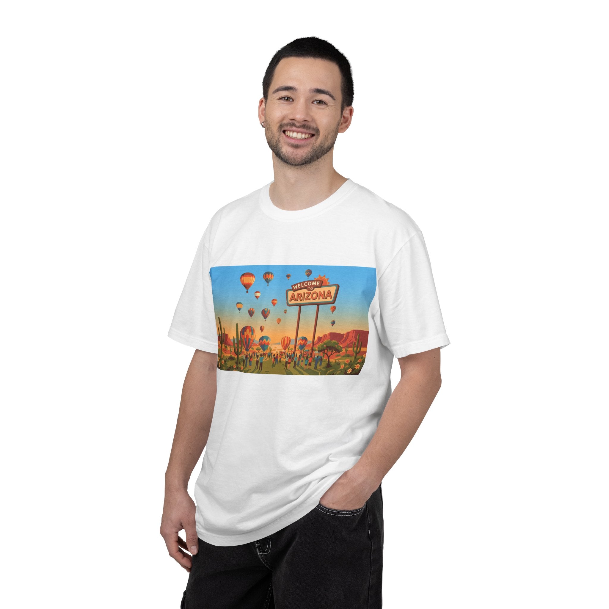 Welcome  to Arizona Hot Air Balloon T-Shirt Unisex