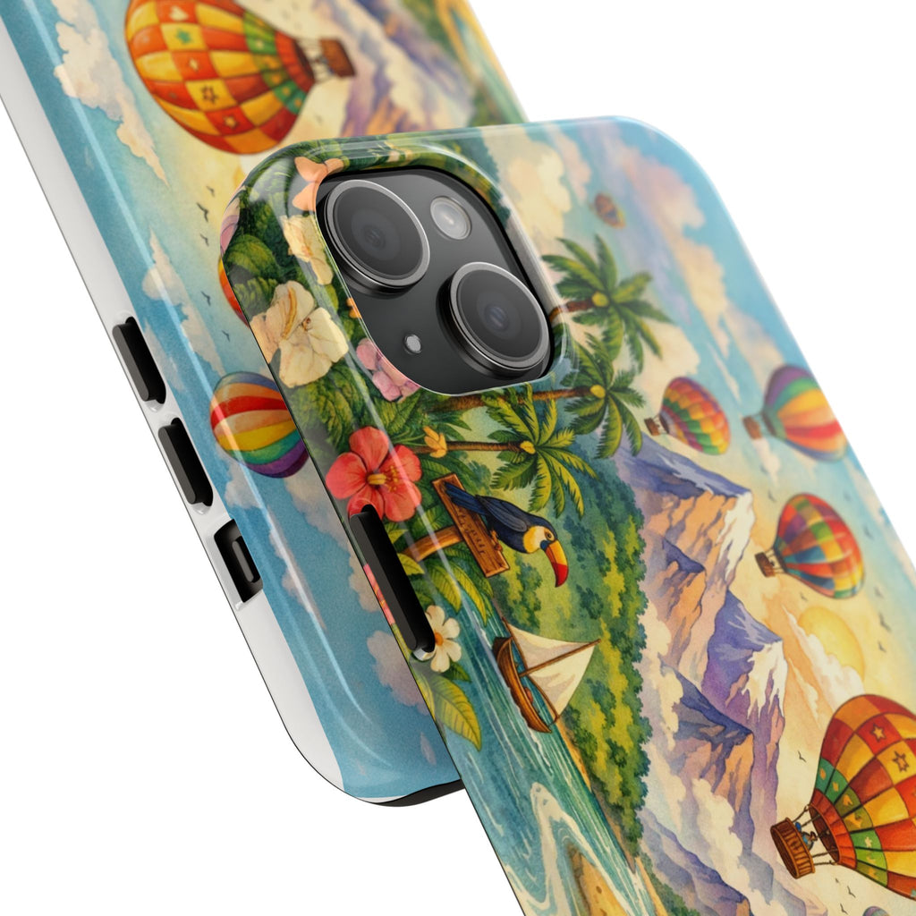 Hot Air Balloon Adventure Tough Phone Case