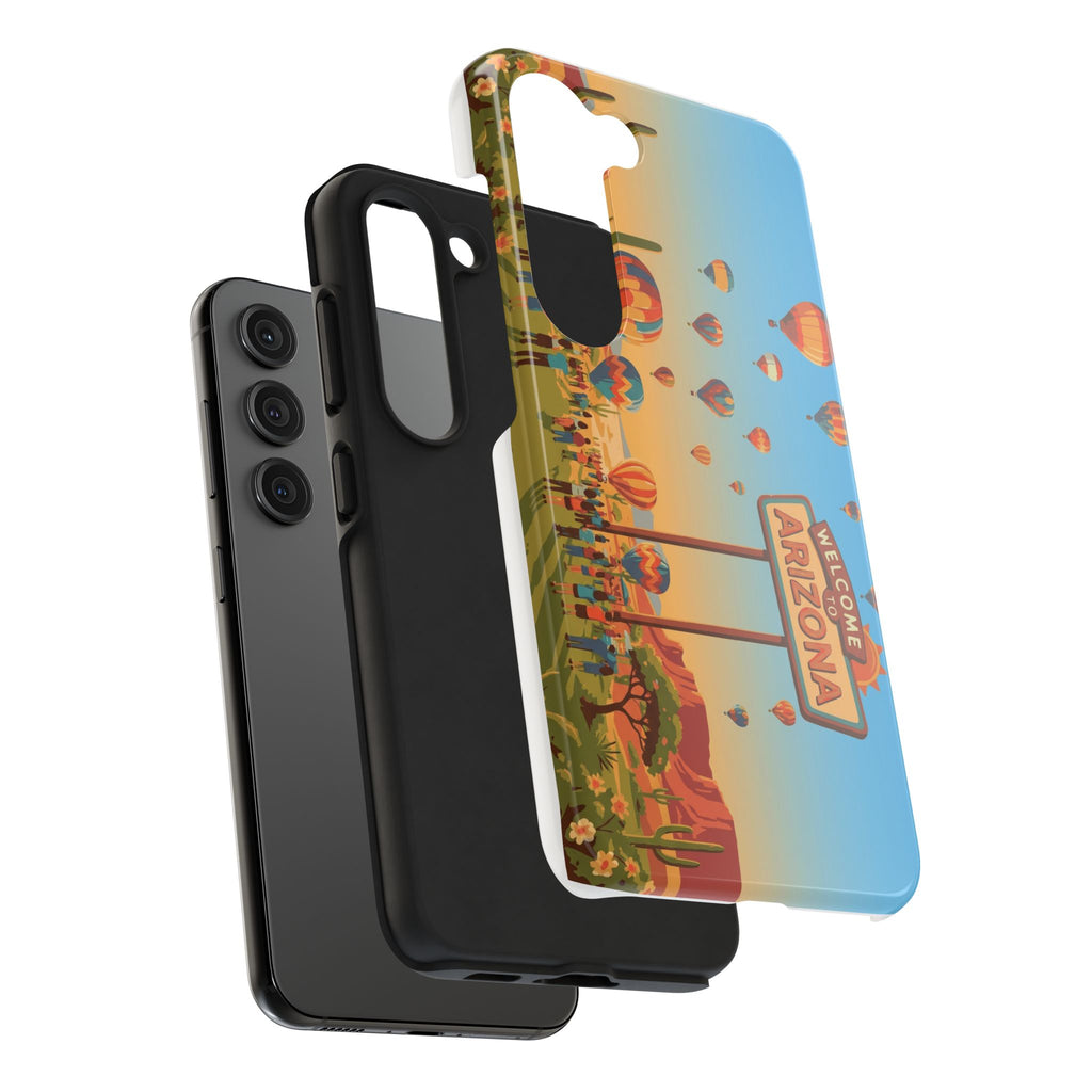 Welcome to Arizona Hot Air Balloon Tough Phone Case