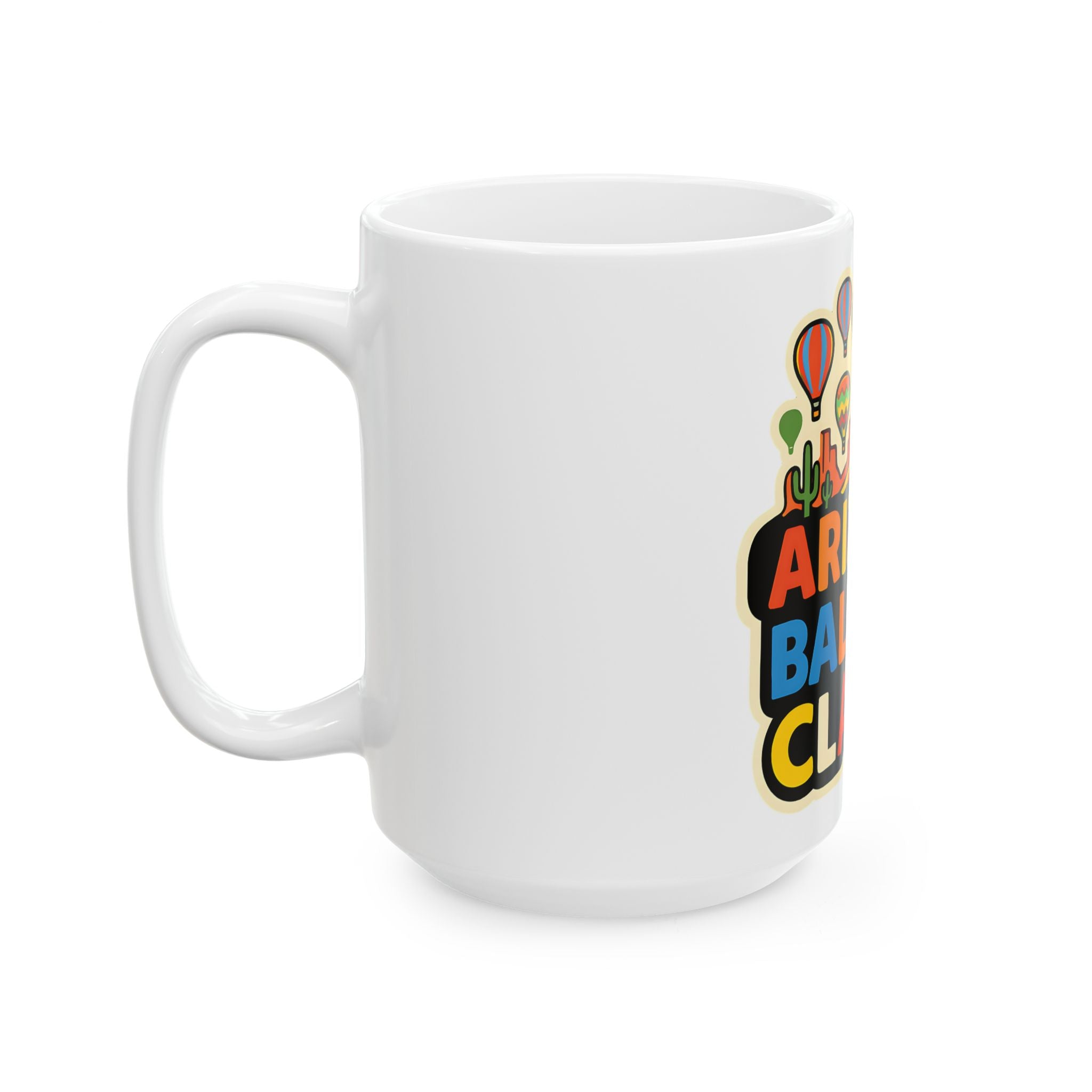 Arizona Balloon Classic (Colorful) Ceramic Mug 15oz