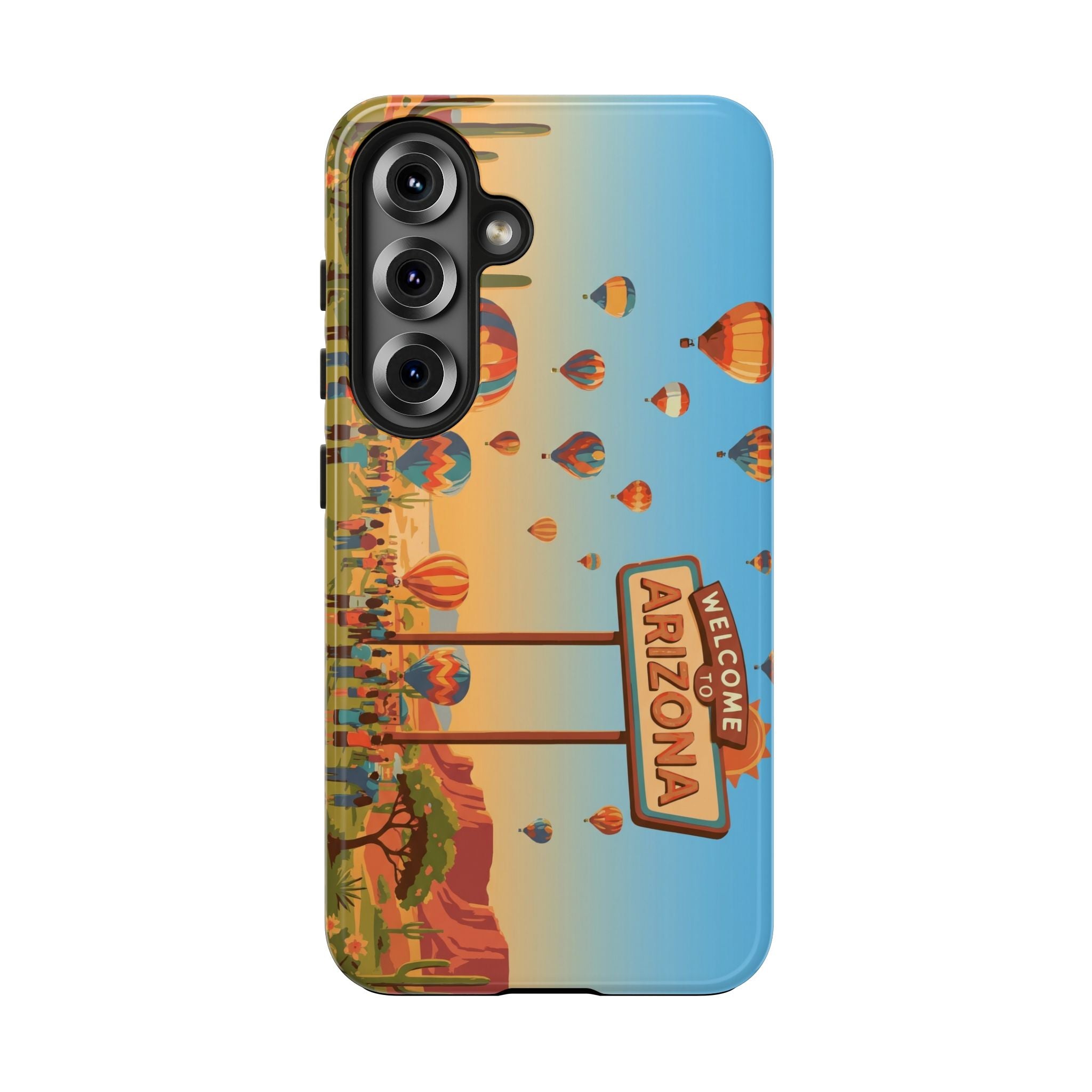 Welcome to Arizona Hot Air Balloon Tough Phone Case