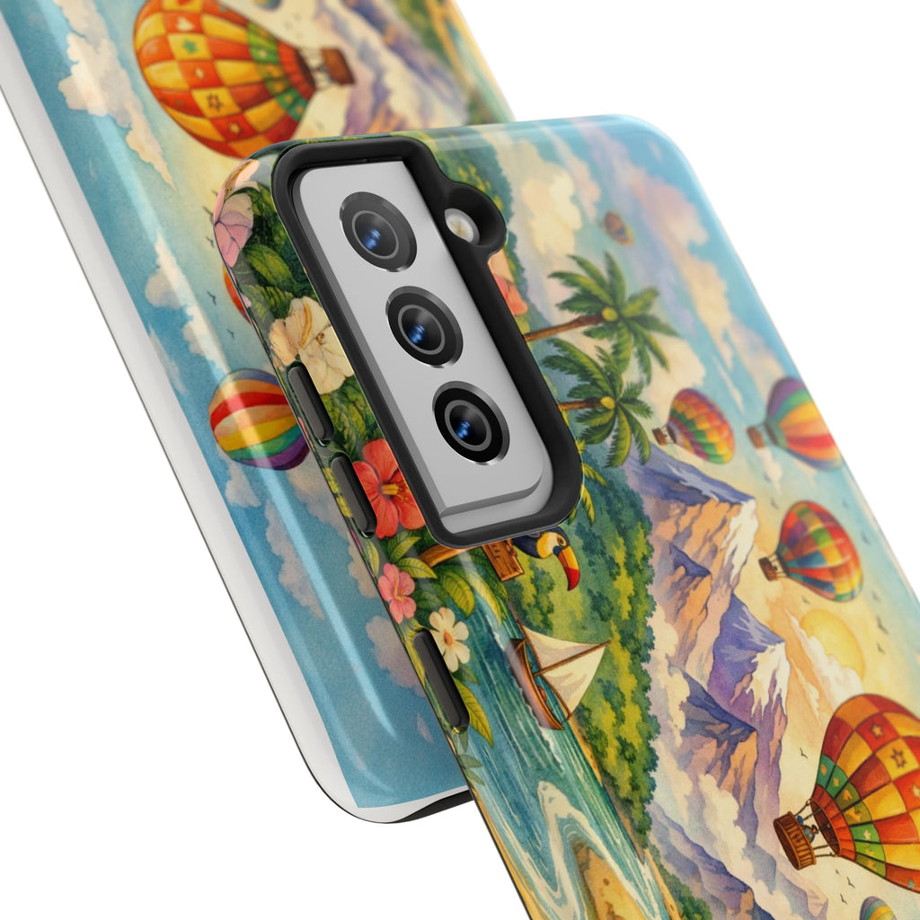 Hot Air Balloon Adventure Tough Phone Case