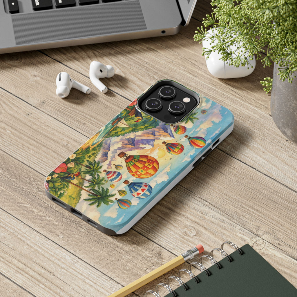 Hot Air Balloon Adventure Tough Phone Case