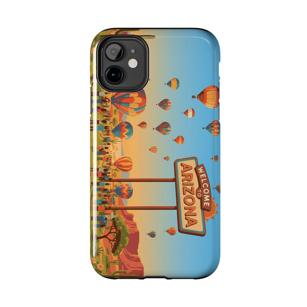 Welcome to Arizona Hot Air Balloon Tough Phone Case