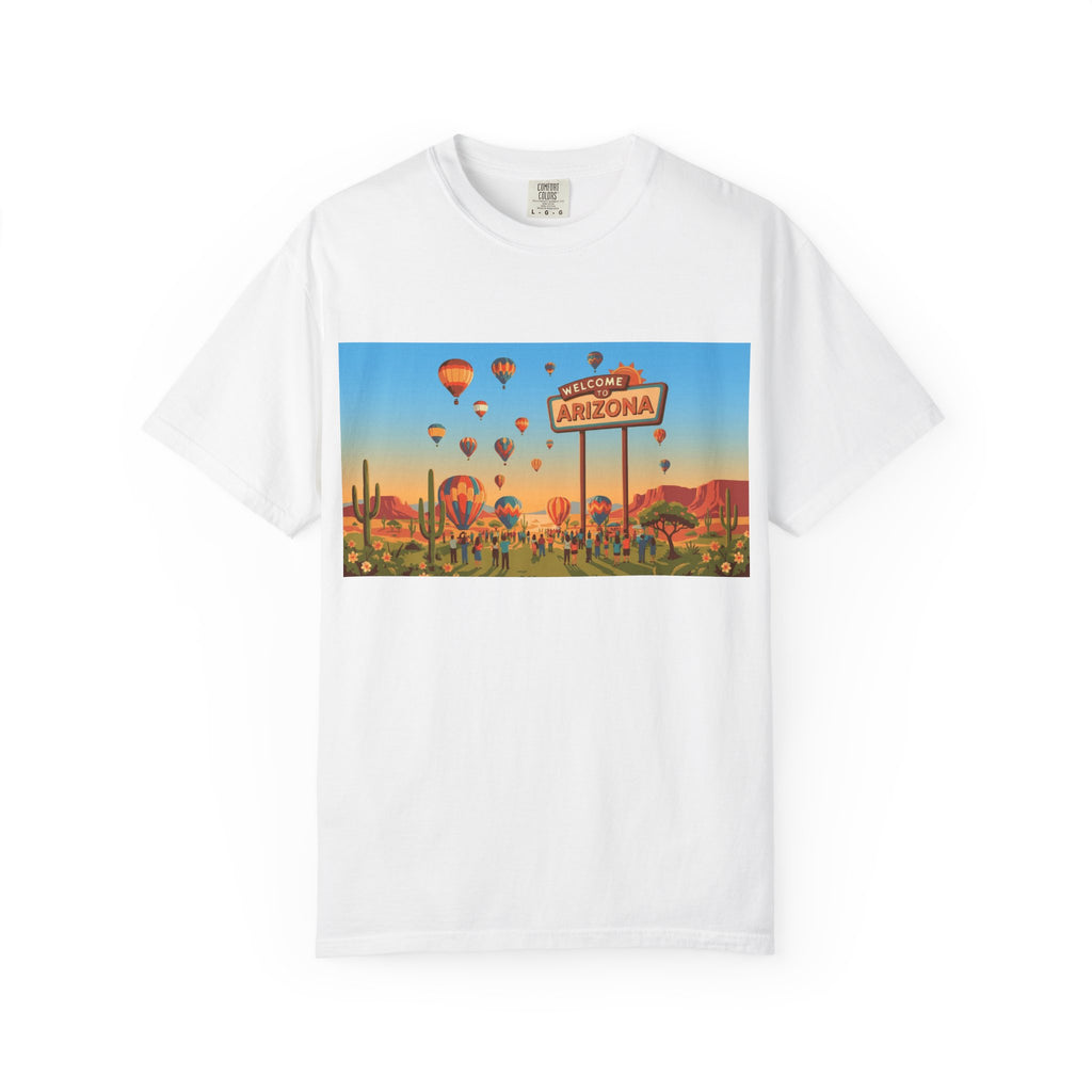 Welcome  to Arizona Hot Air Balloon T-Shirt Unisex