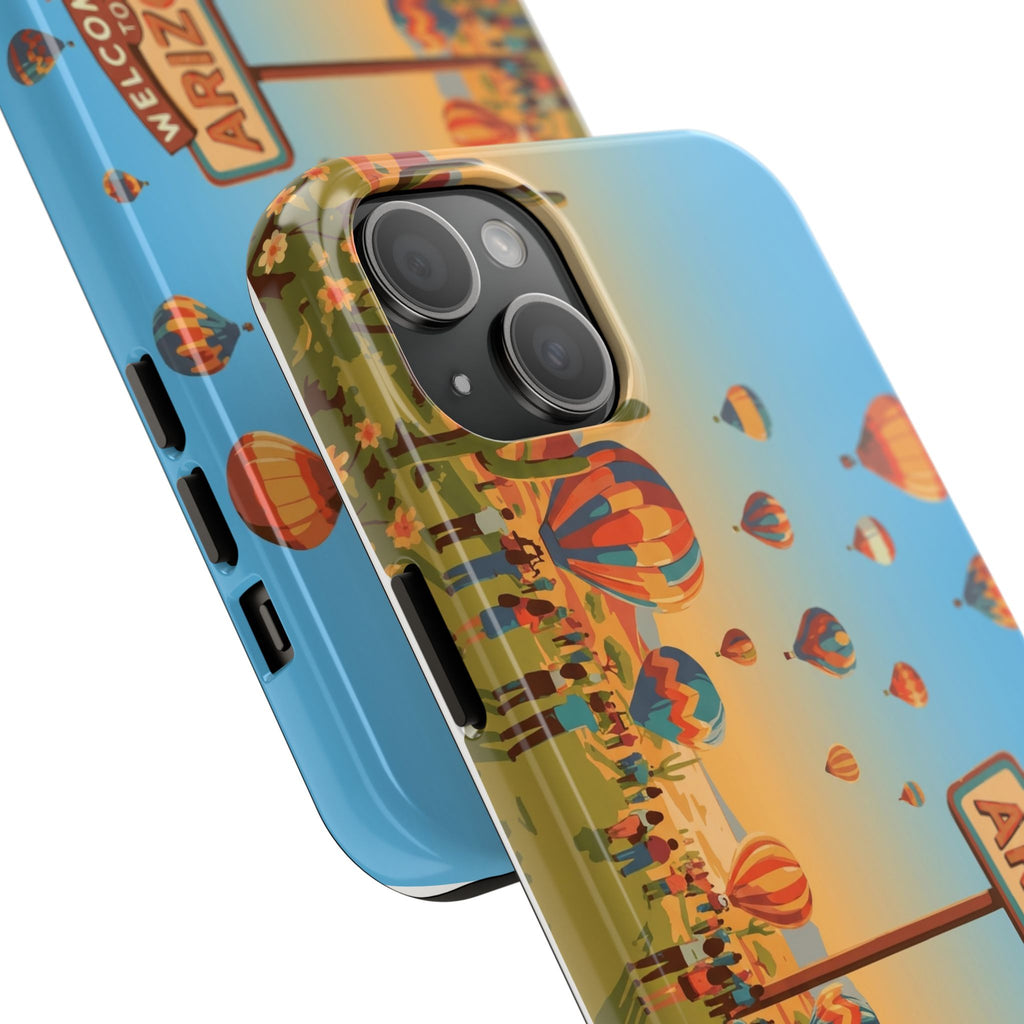 Welcome to Arizona Hot Air Balloon Tough Phone Case