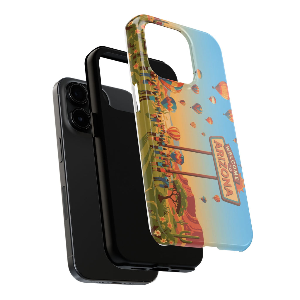 Welcome to Arizona Hot Air Balloon Tough Phone Case