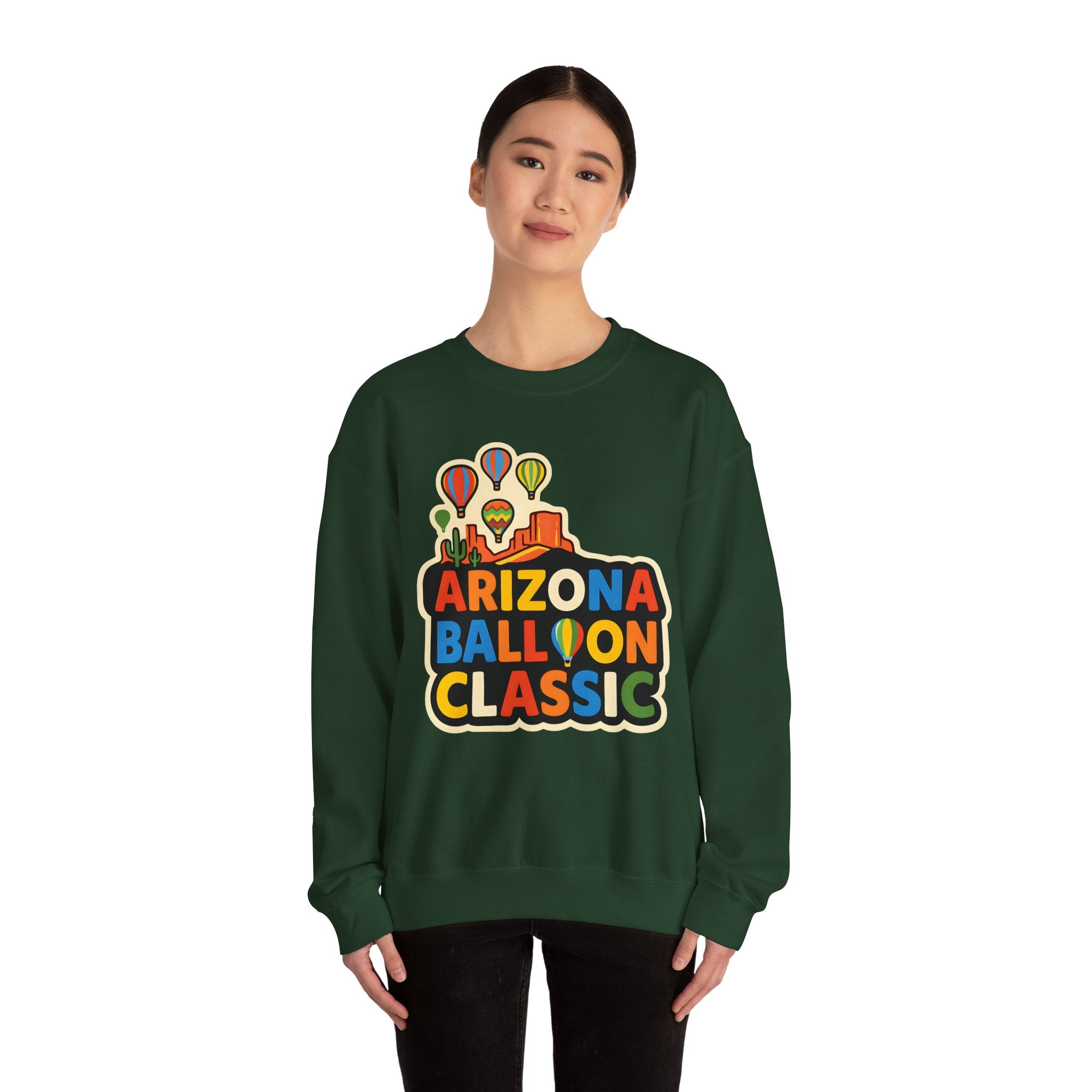Crewneck Sweatshirt — Arizona Balloon Classic Graphic Crewneck