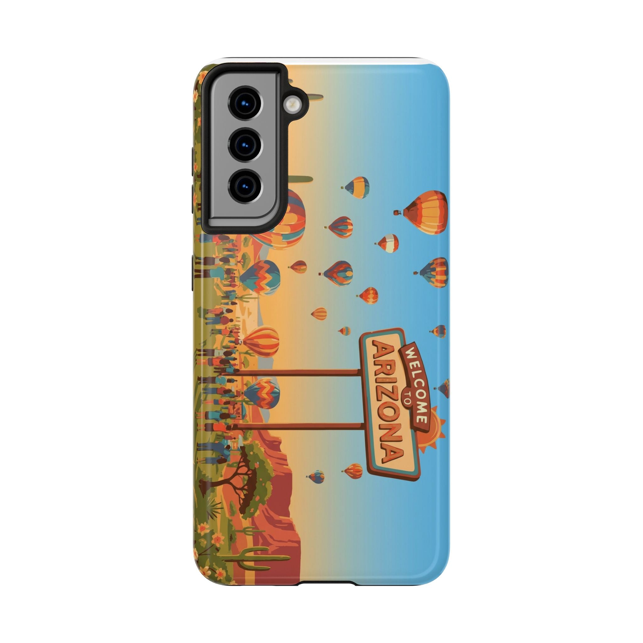 Welcome to Arizona Hot Air Balloon Tough Phone Case