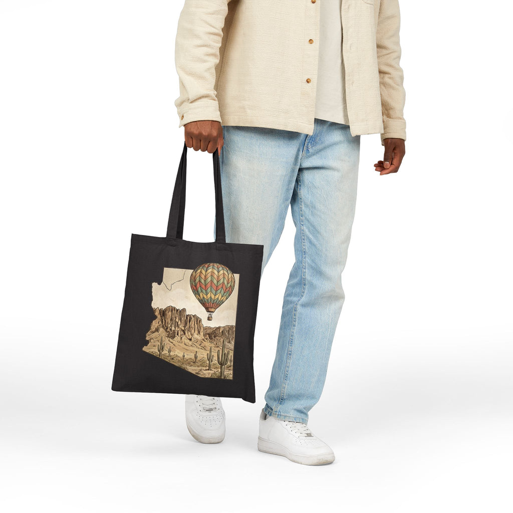 Grand Canyon Arizona Hot Air Balloon Tote Bag