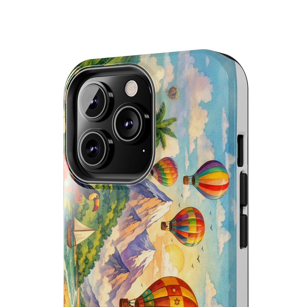 Hot Air Balloon Adventure Tough Phone Case