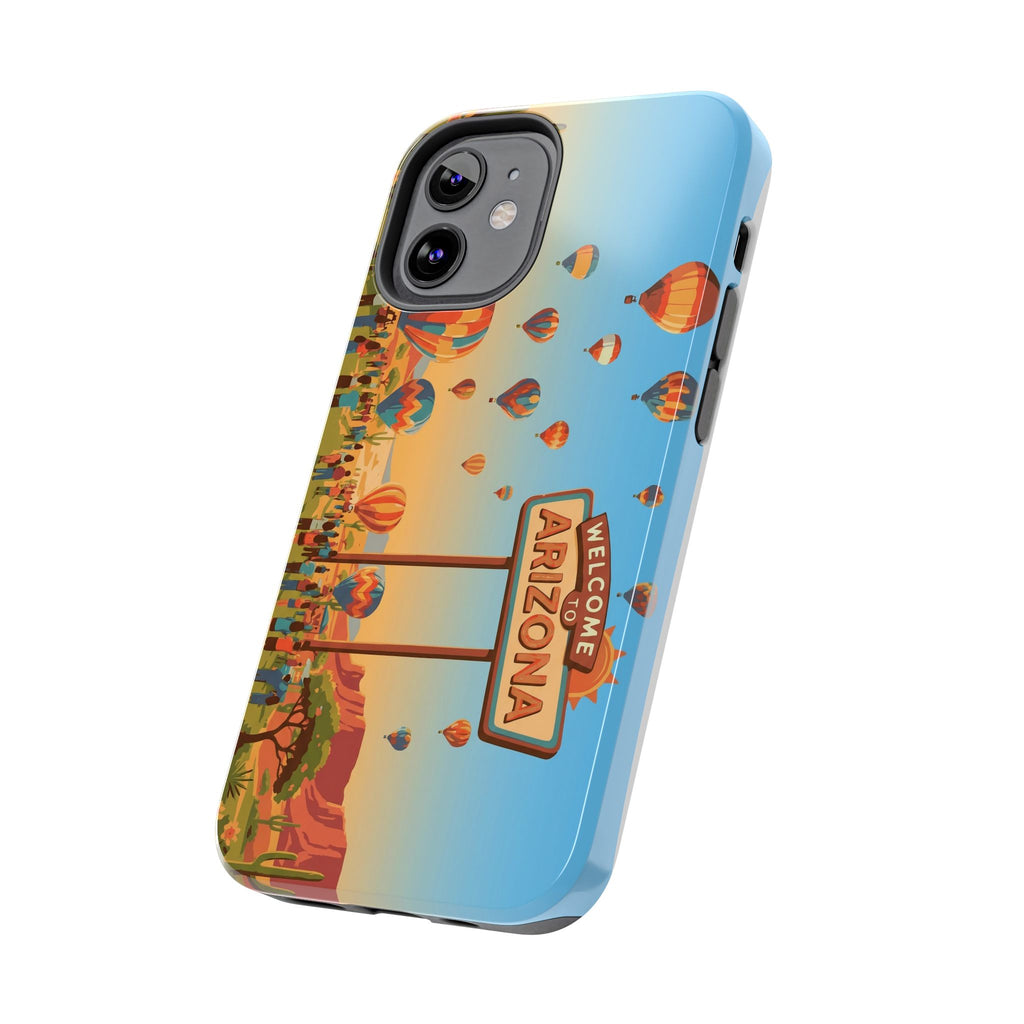 Welcome to Arizona Hot Air Balloon Tough Phone Case