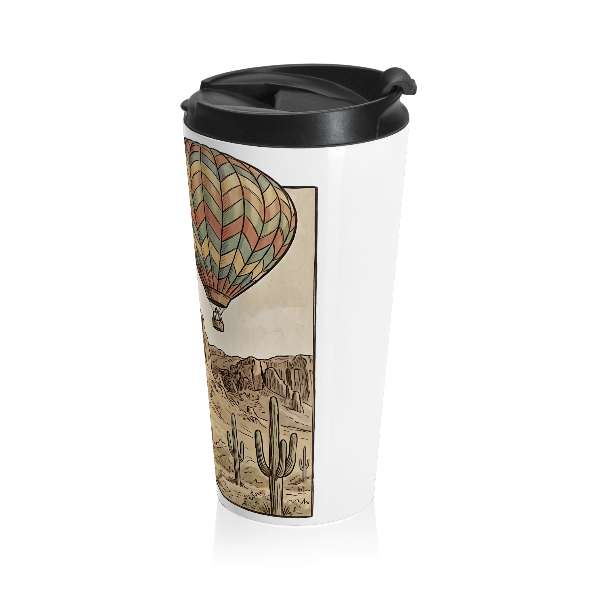 Grand Canyon Arizona Hot Air Balloon Stainless Steel Travel Mug