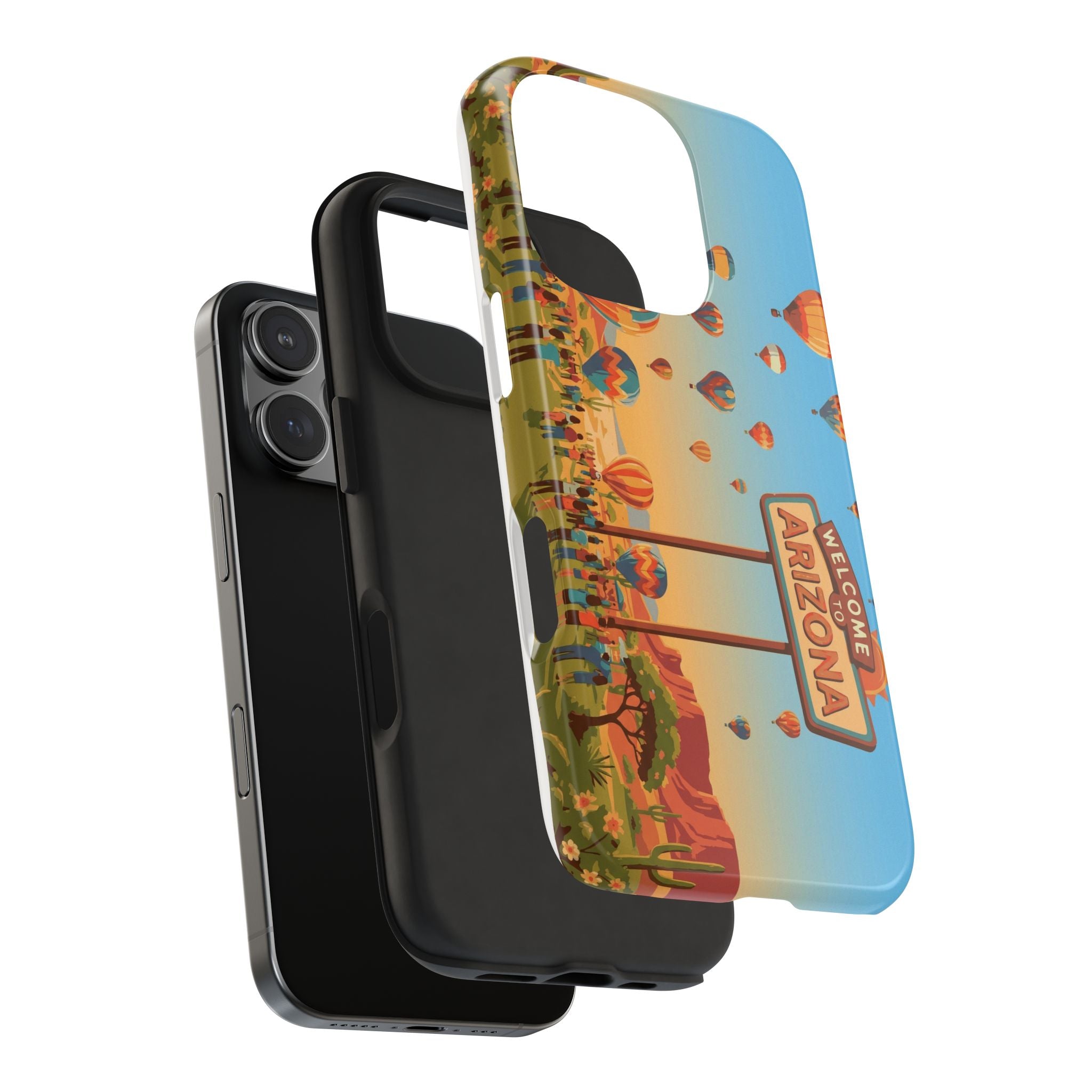 Welcome to Arizona Hot Air Balloon Tough Phone Case