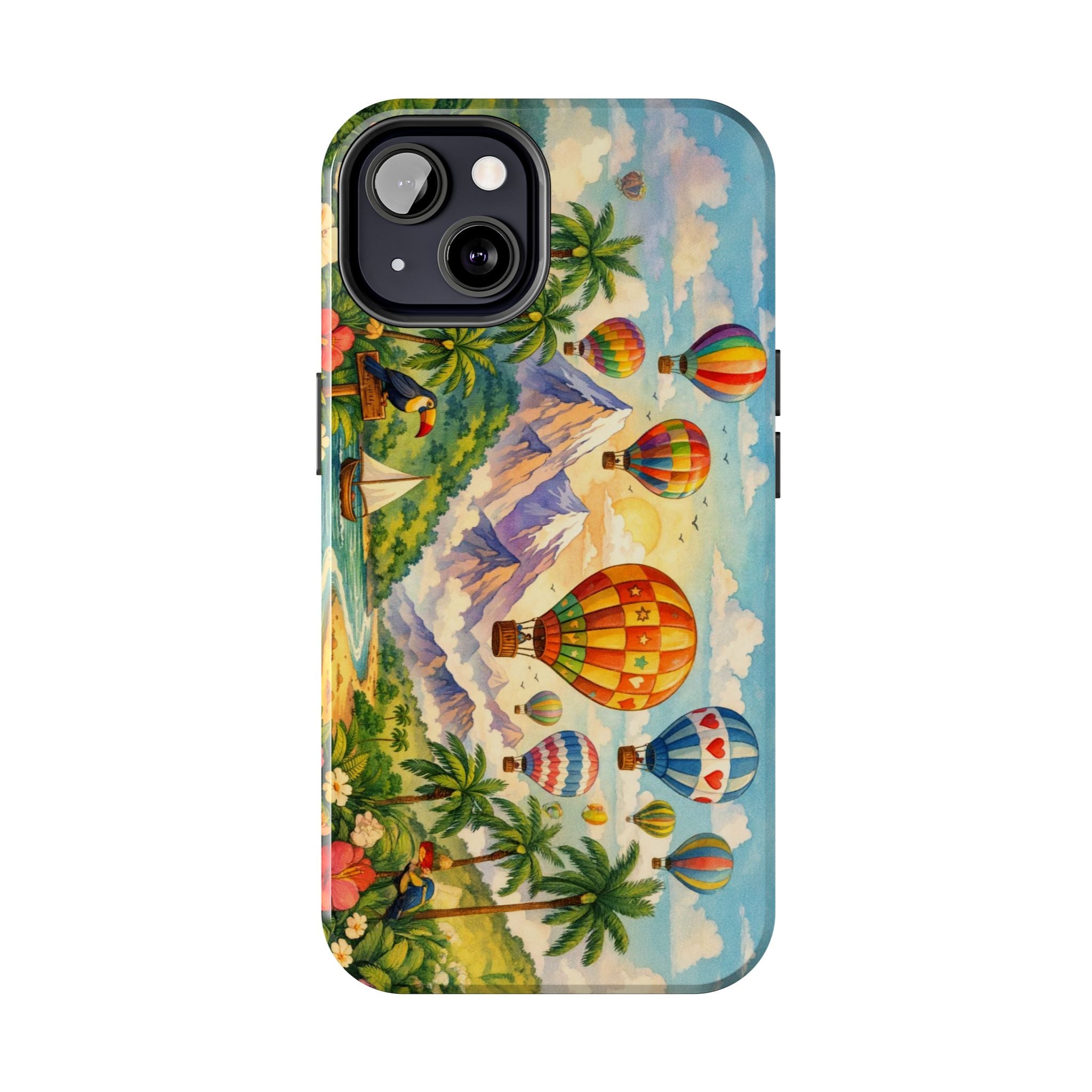Hot Air Balloon Adventure Tough Phone Case