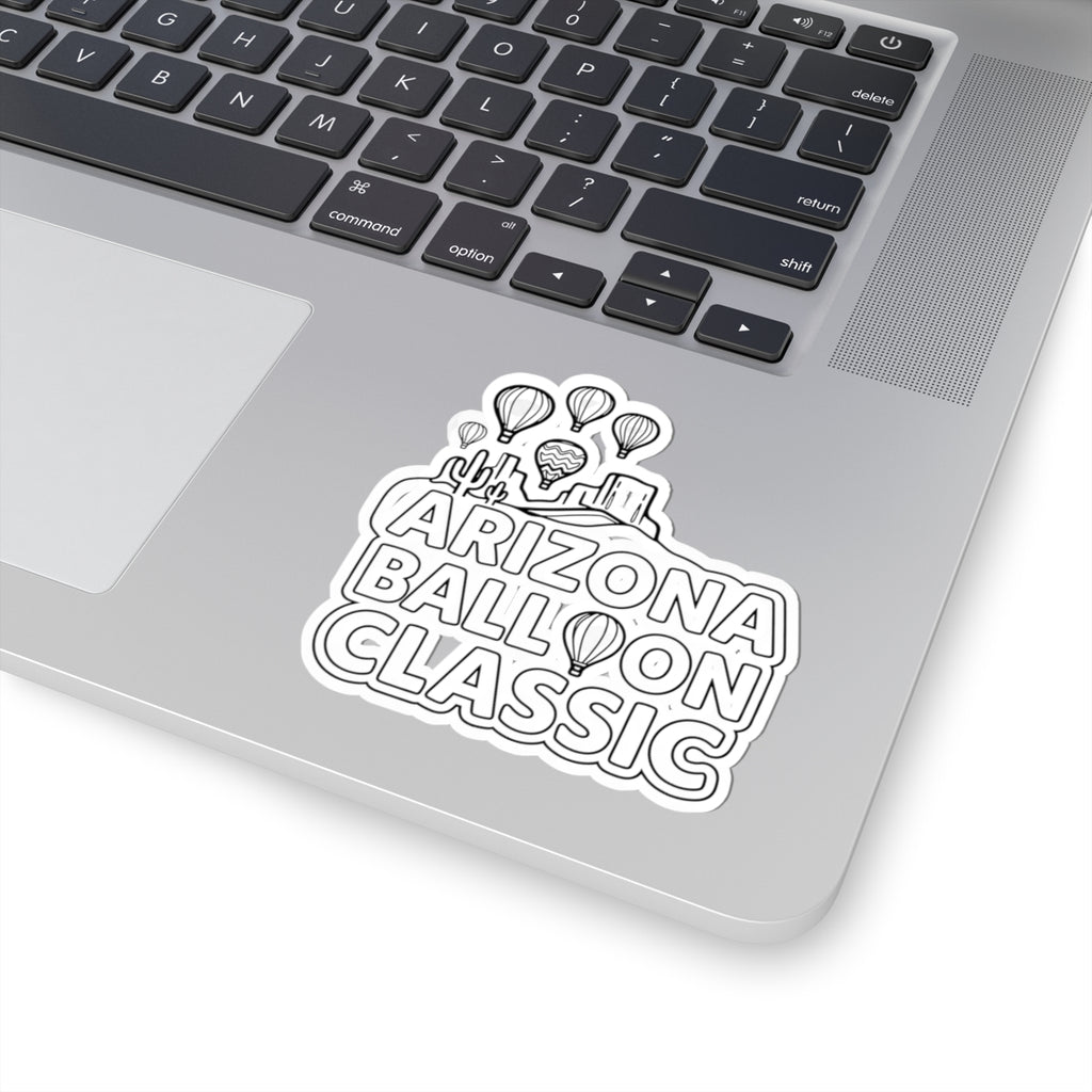Arizona Balloon Classic Sticker — Hot Air Balloon Desert Decal (Kiss-Cut)