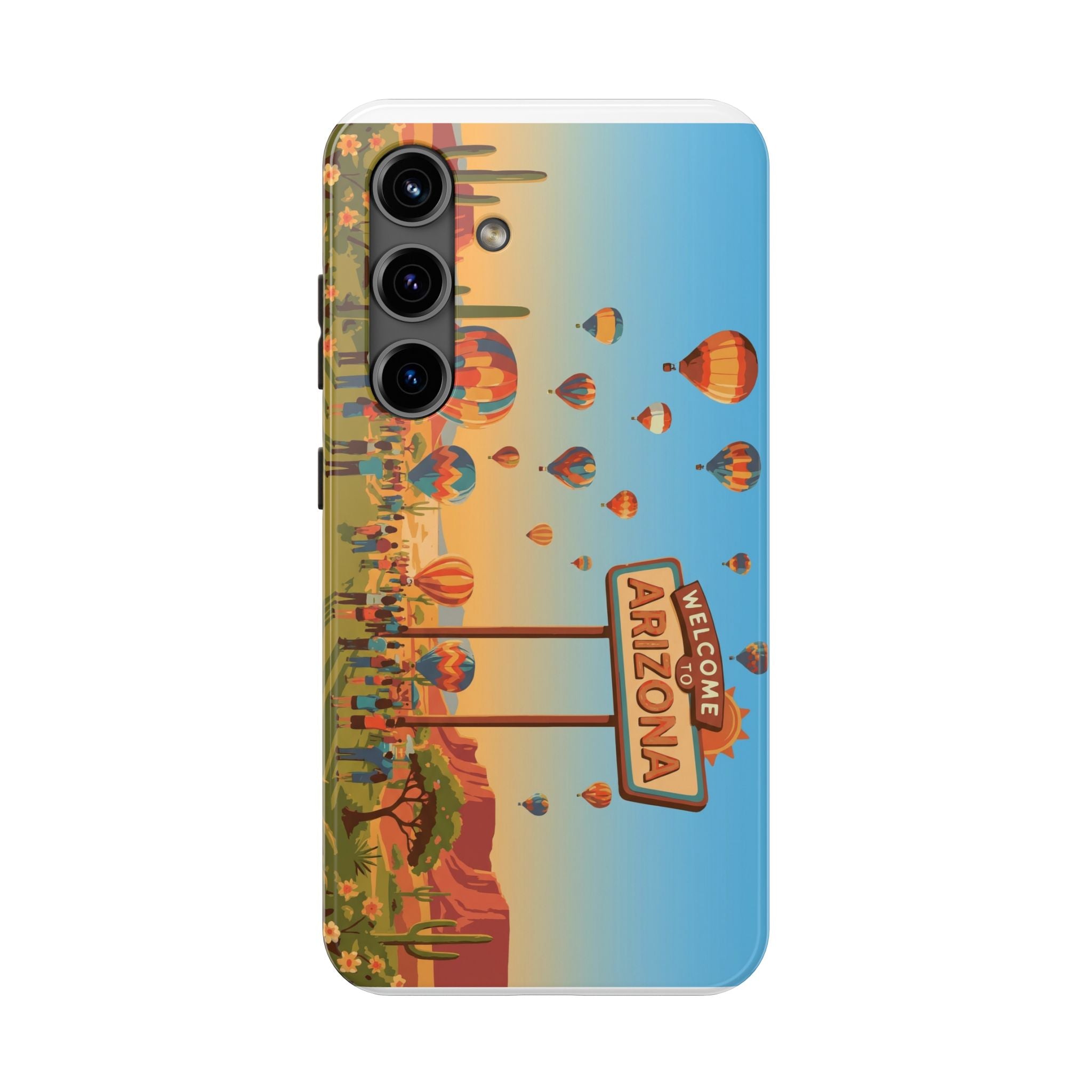 Welcome to Arizona Hot Air Balloon Tough Phone Case
