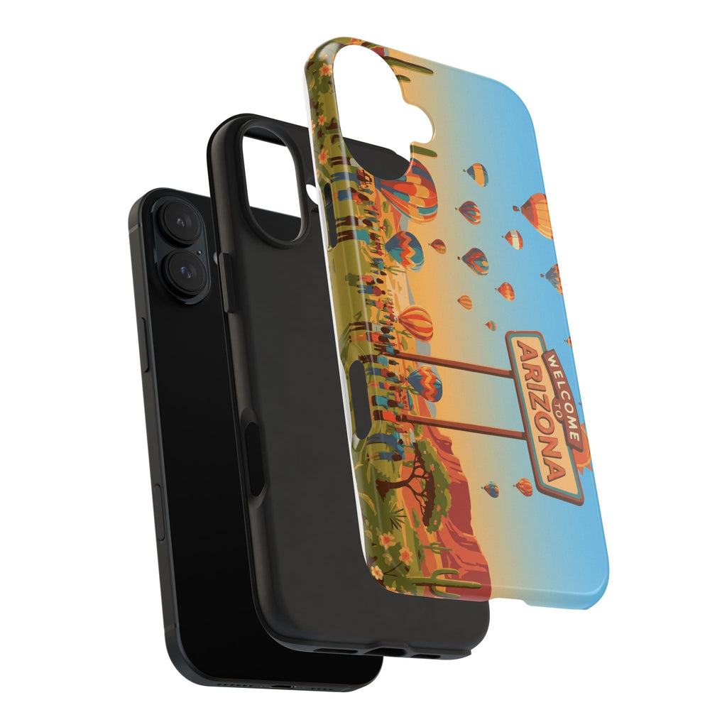 Welcome to Arizona Hot Air Balloon Tough Phone Case